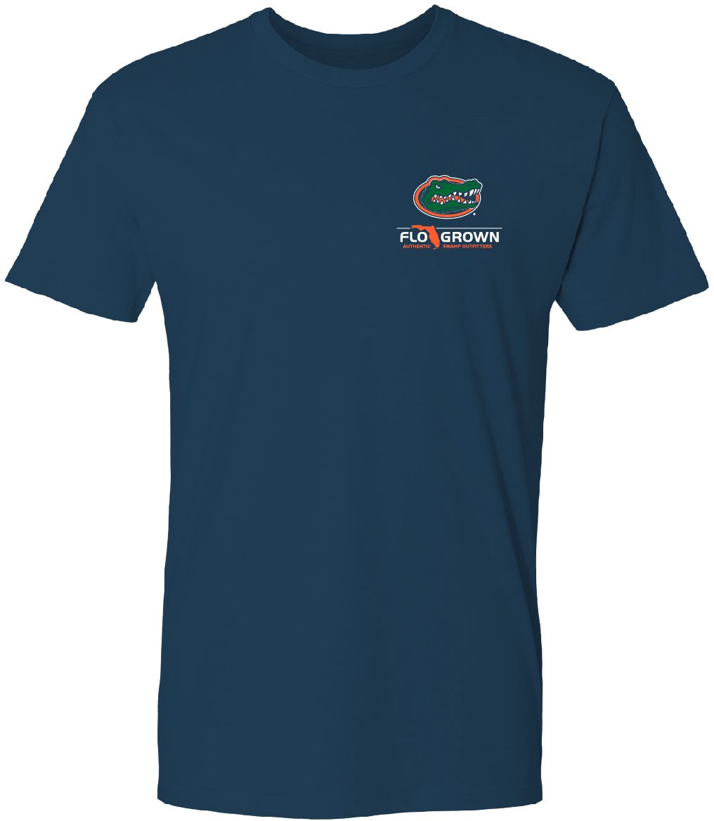 FloGrown Men's Florida Gators Blue Sunset Palm T-Shirt product image