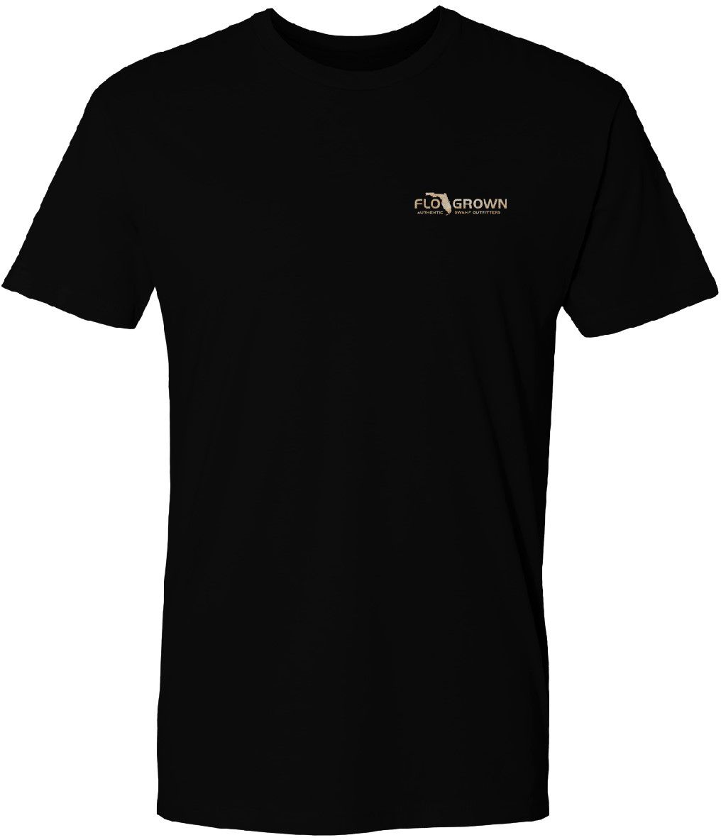 FloGrown Men's Florida Gators Camo Flag Black T-Shirt product image