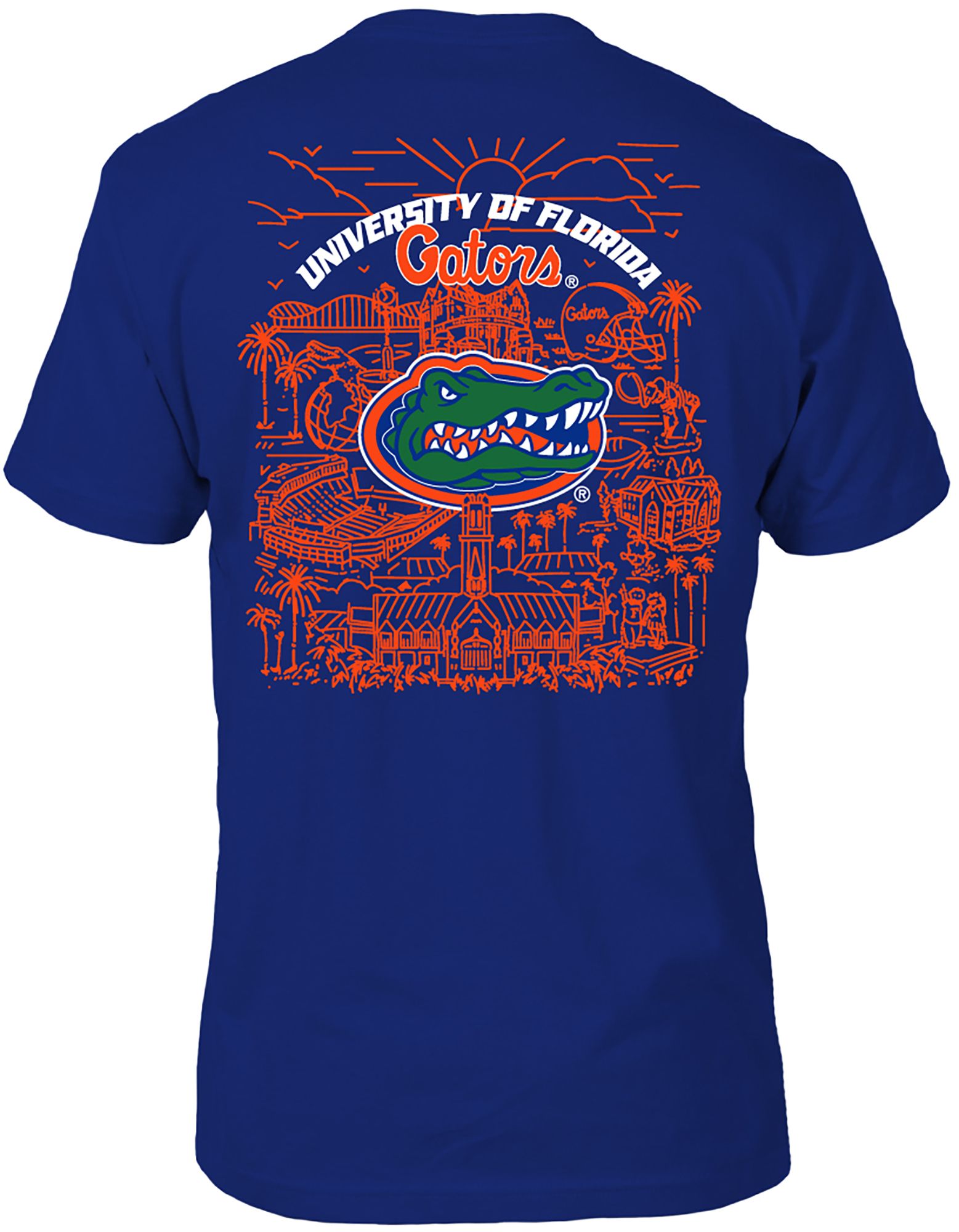 FloGrown Men's Florida Gators Blue City Lines TShirt Dick's Sporting