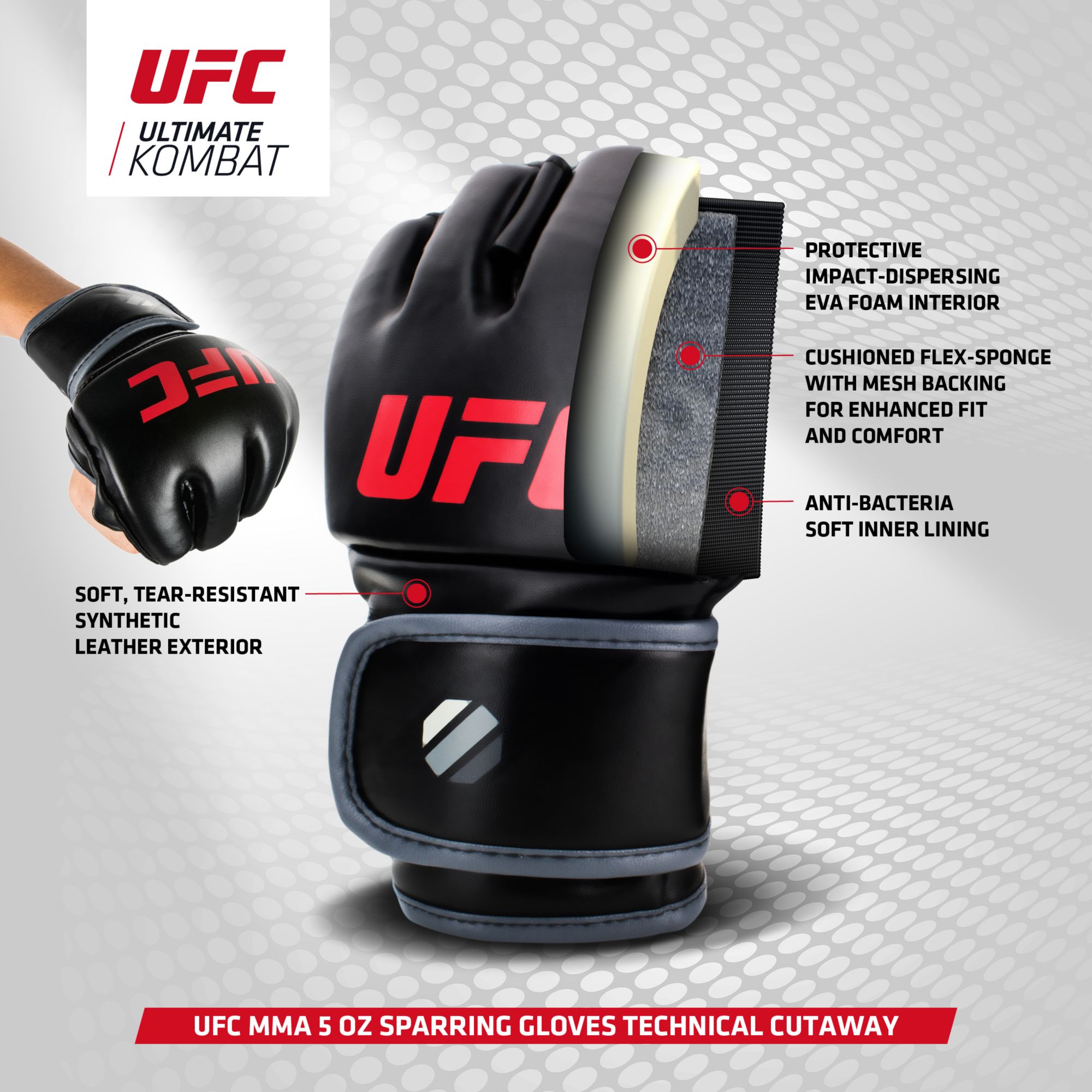 UFC 5 oz. MMA Gloves product image