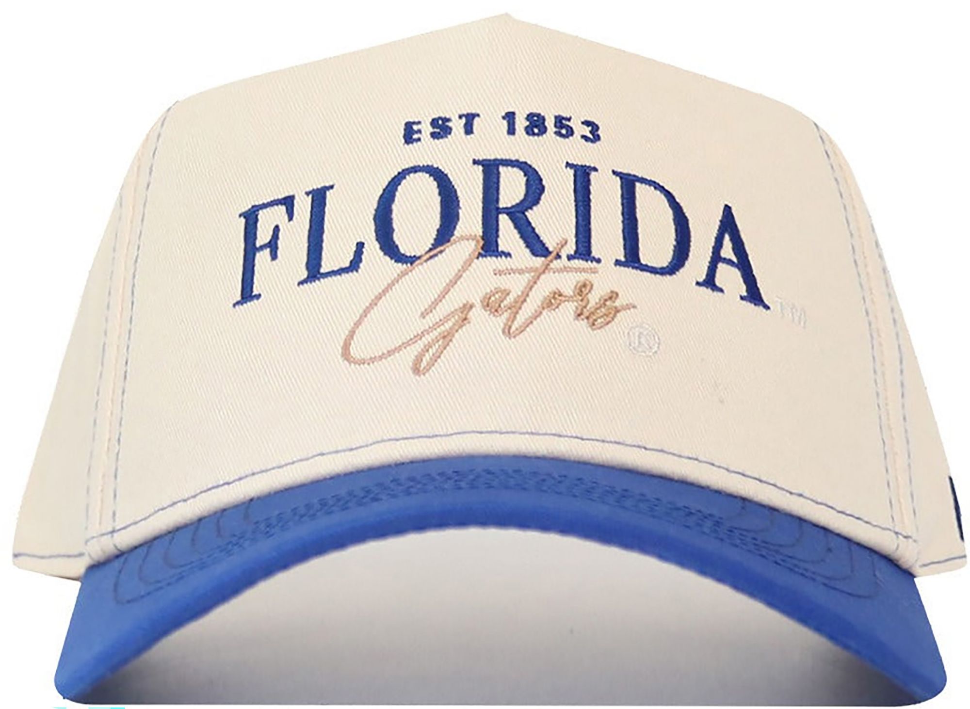 No Rivals Adult Florida Gators Blue Vintage Adjustable Snapback Hat product image