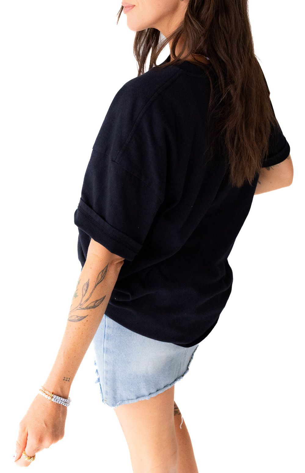 Gameday Social Women's Georgia Bulldogs Washed Black The Band Short Sleeve T-Shirt product image