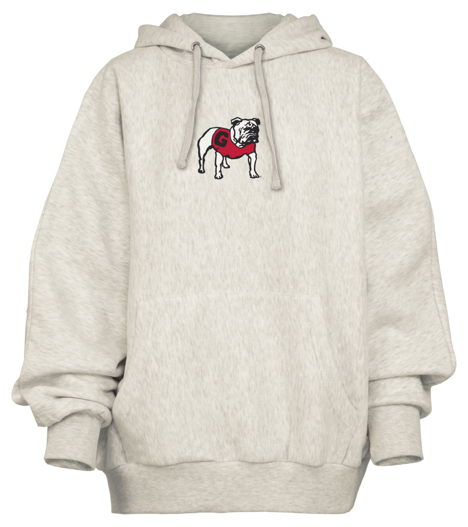 Pressbox Women's Georgia Bulldogs Athletic Heather Belvedere Hoodie product image