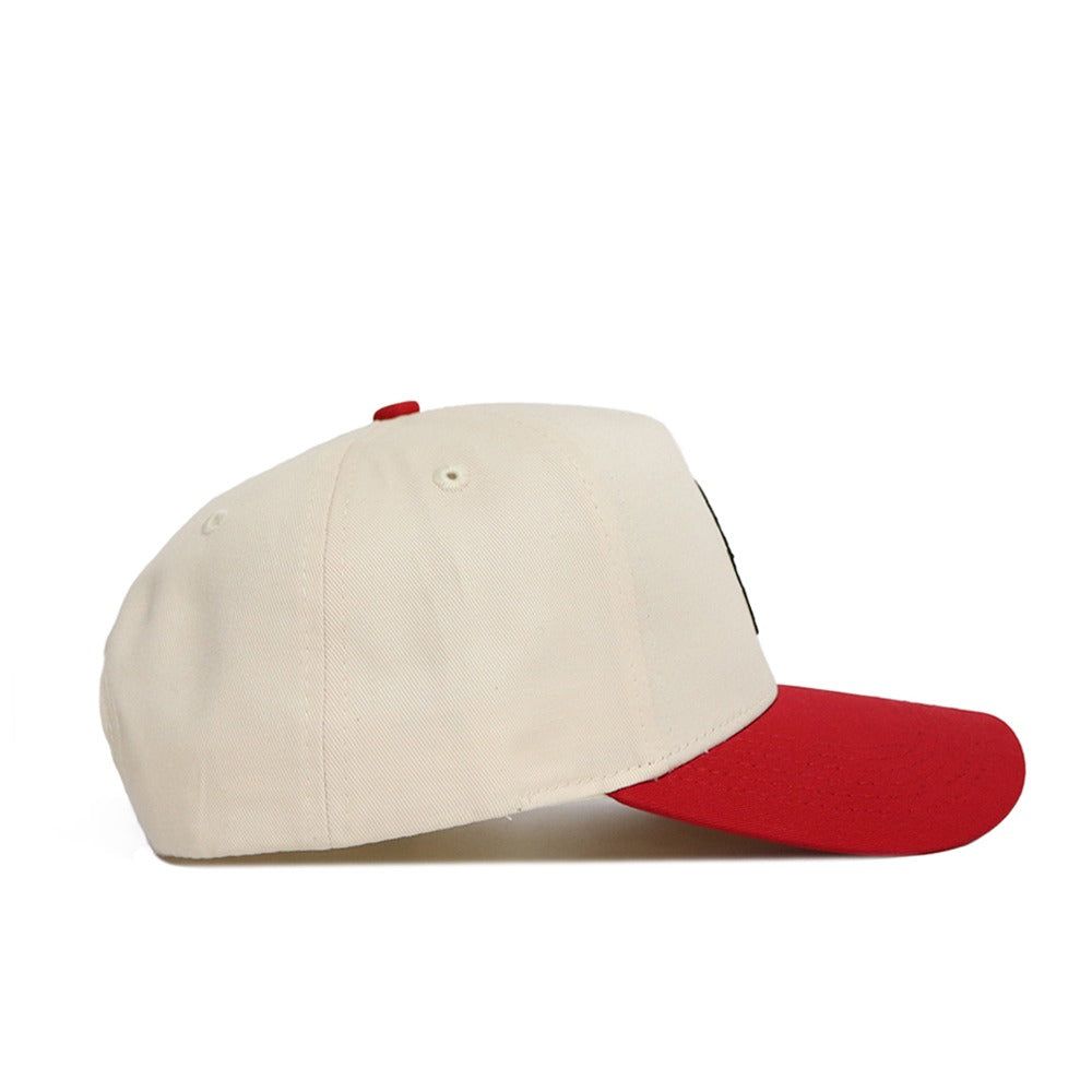 No Rivals Adult Georgia Bulldogs Red Vintage Logo Snapback product image