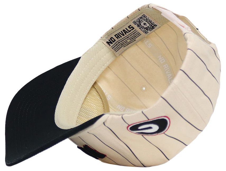 No Rivals Adult Georgia Bulldogs Black Walk Off Adjustable Snapback Hat product image