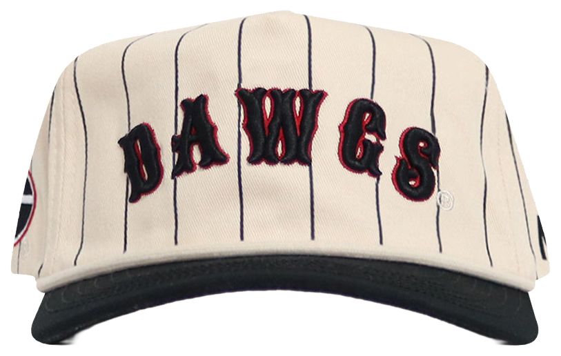 No Rivals Adult Georgia Bulldogs Black Walk Off Adjustable Snapback Hat product image