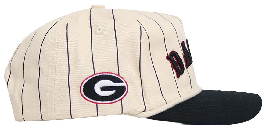 No Rivals Adult Georgia Bulldogs Black Walk Off Adjustable Snapback Hat product image