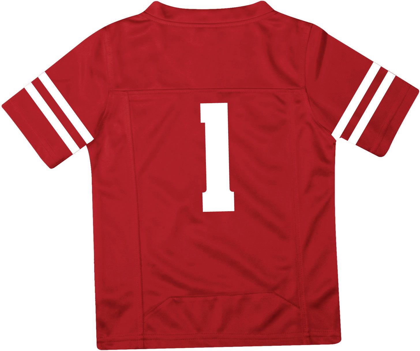 Under Armour Infant Wisconsin Badgers Red Replica Football Jersey