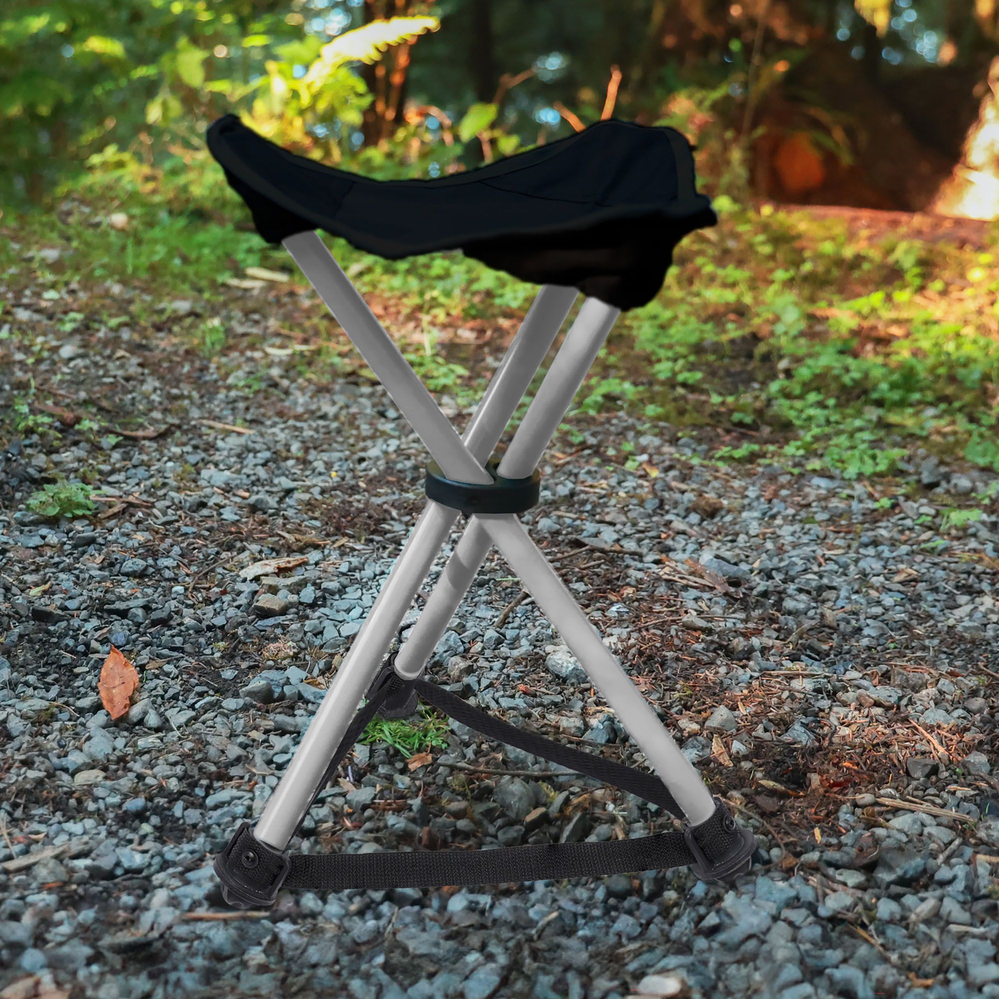 Cascade Mountain Tech Outdoor Portable Folding Camping Stool product image