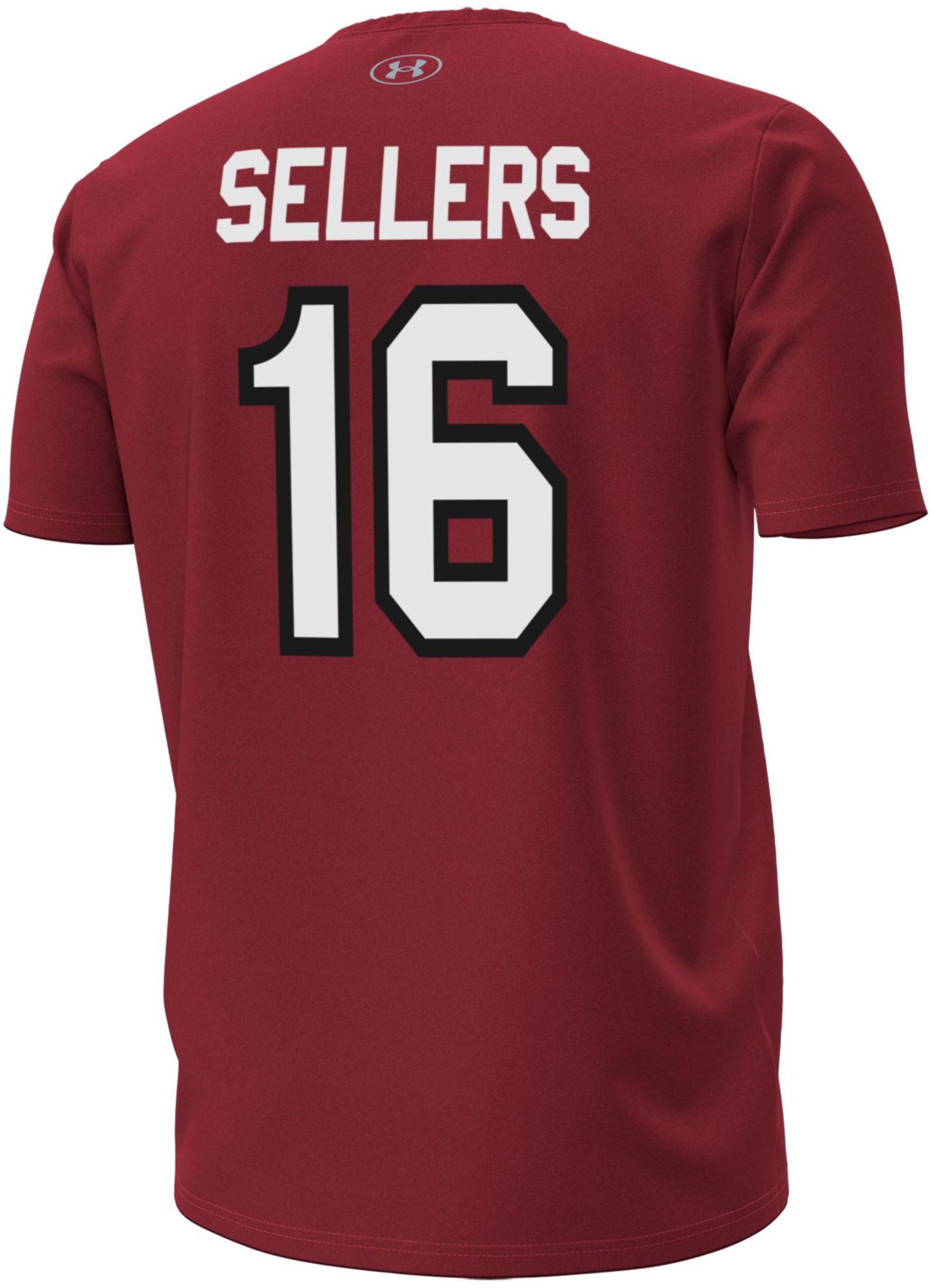 Under Armour Men's South Carolina Gamecocks LaNorris Sellers #00 Crimson T-Shirt product image
