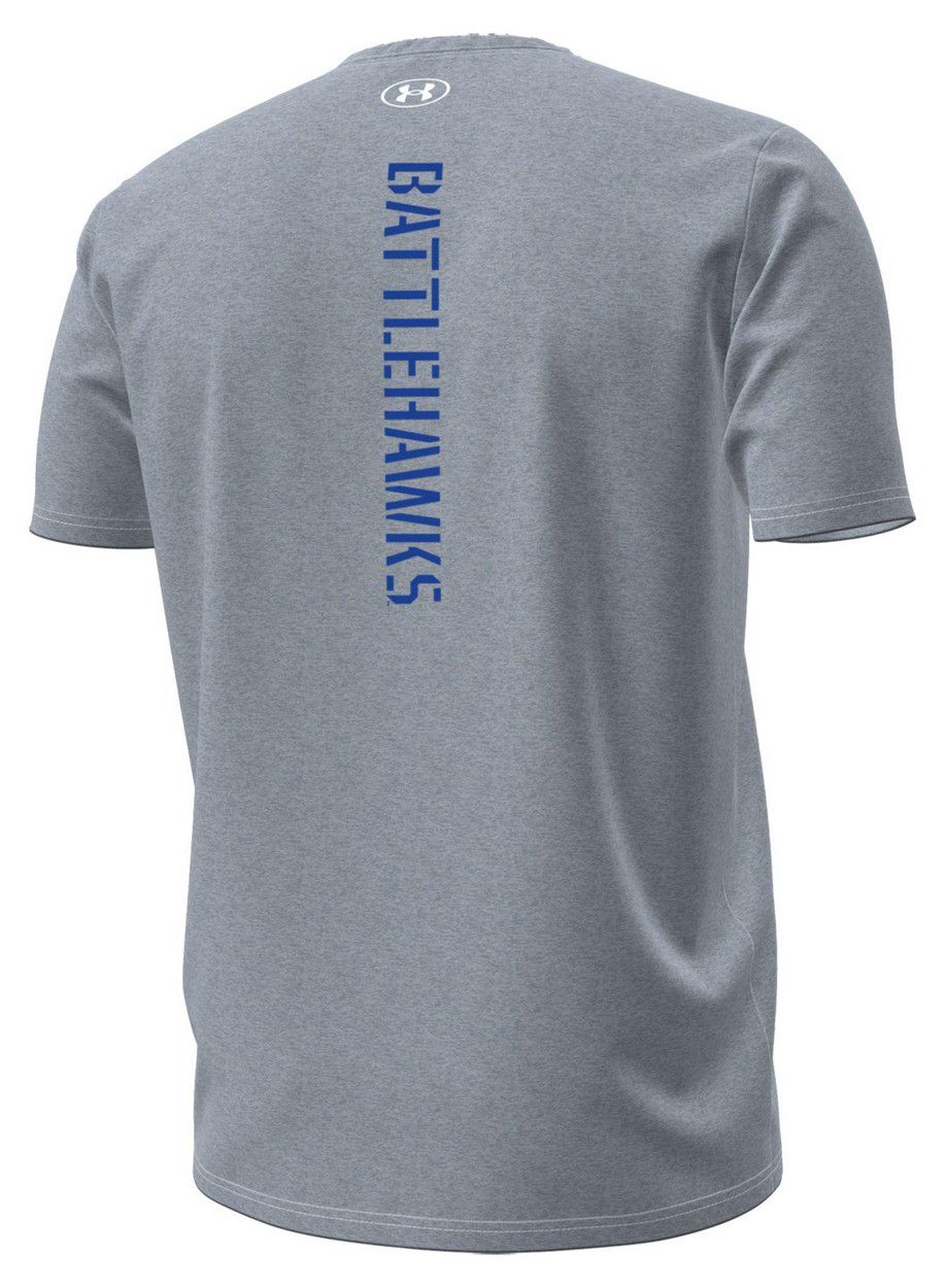 Under Armour Men's St. Louis Battlehawks Grey Performance Cotton T-Shirt product image