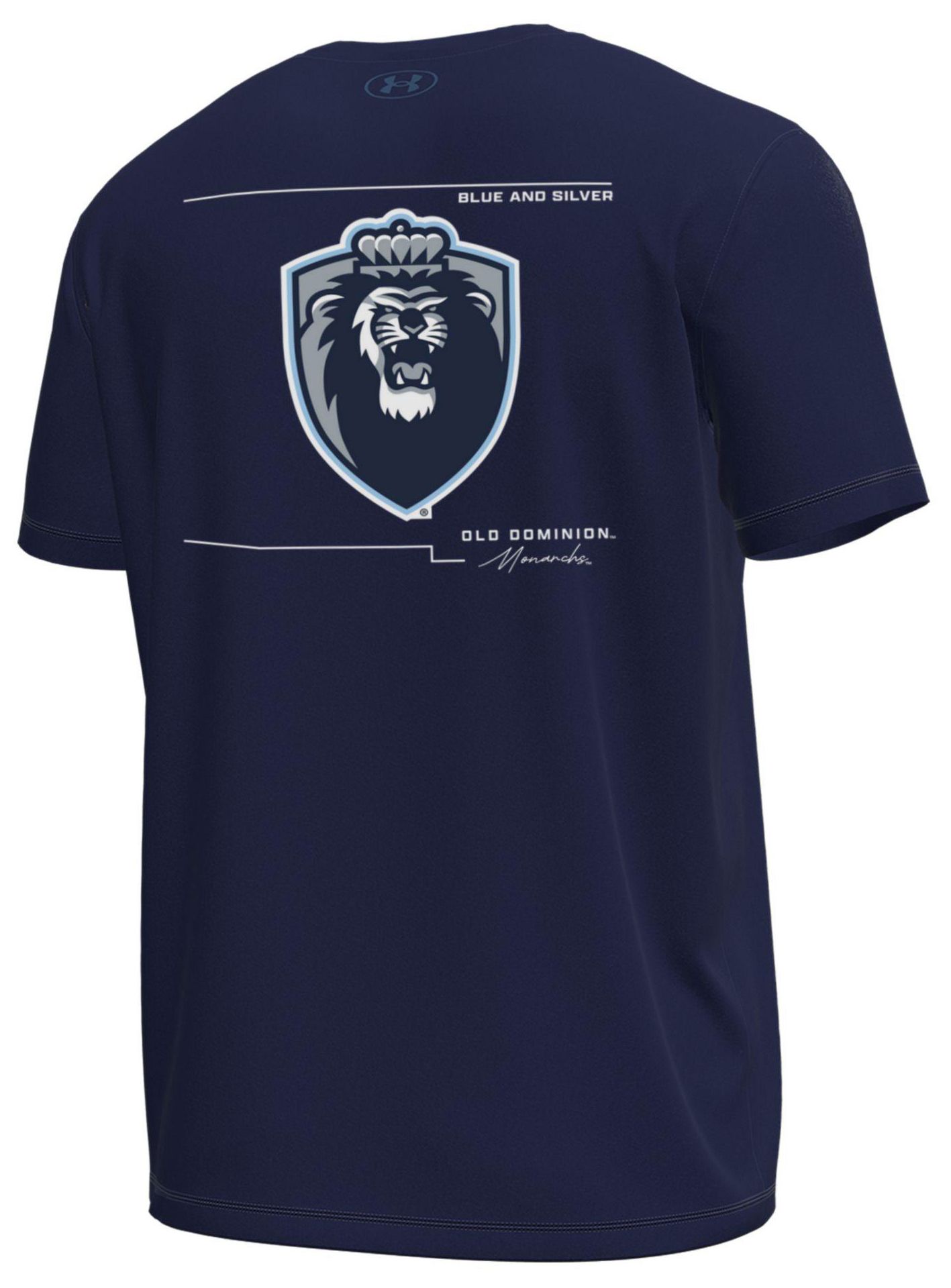 Under Armour Men's Old Dominion Monarchs Navy Tech Stretch Short Sleeve T-Shirt product image