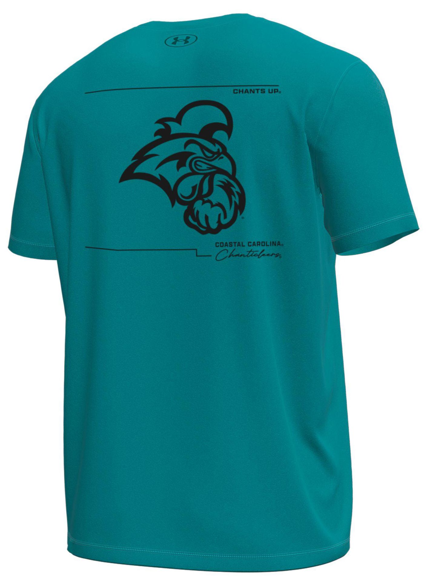 Under Armour Men's Coastal Carolina Chanticleers Coastal Teal Tech Stretch Short Sleeve T-Shirt product image