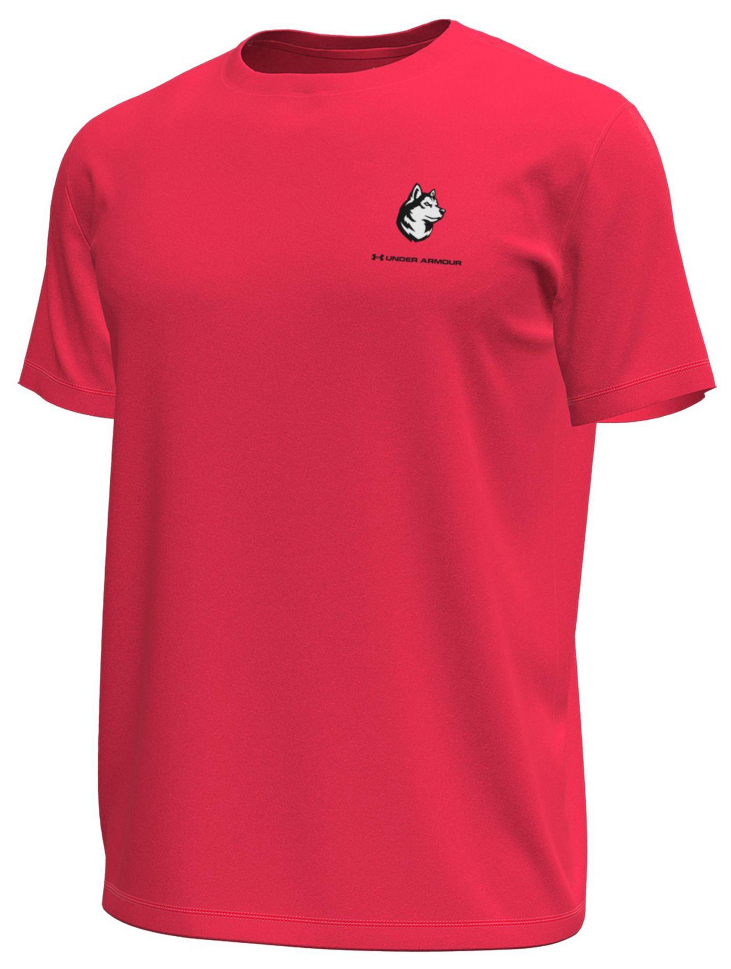Under Armour Men's Northeastern Huskies Red Tech Stretch Short Sleeve T-Shirt product image
