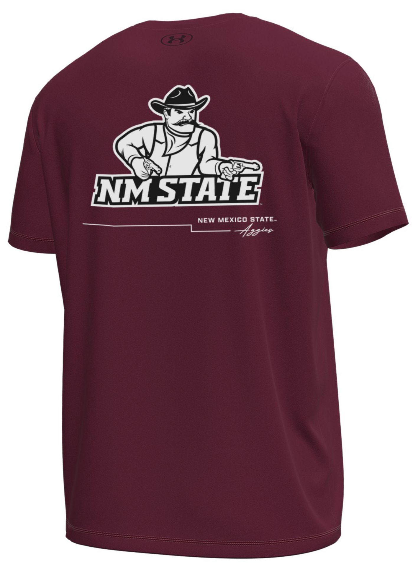 Under Armour Men's New Mexico State Aggies Maroon Tech Stretch Short Sleeve T-Shirt product image