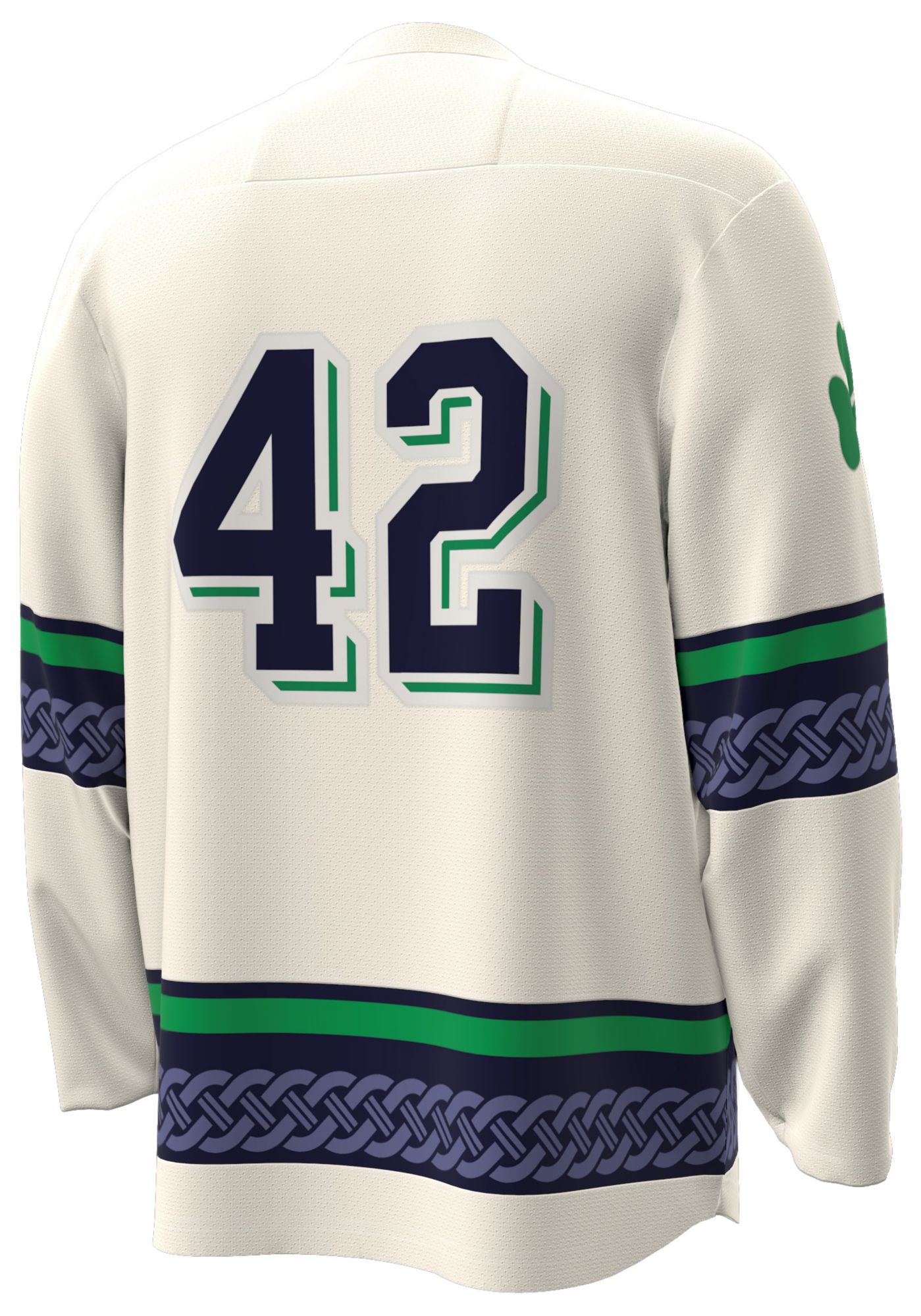Under Armour Men's Notre Dame Fighting Irish White Replica Alternate Hockey Jersey product image