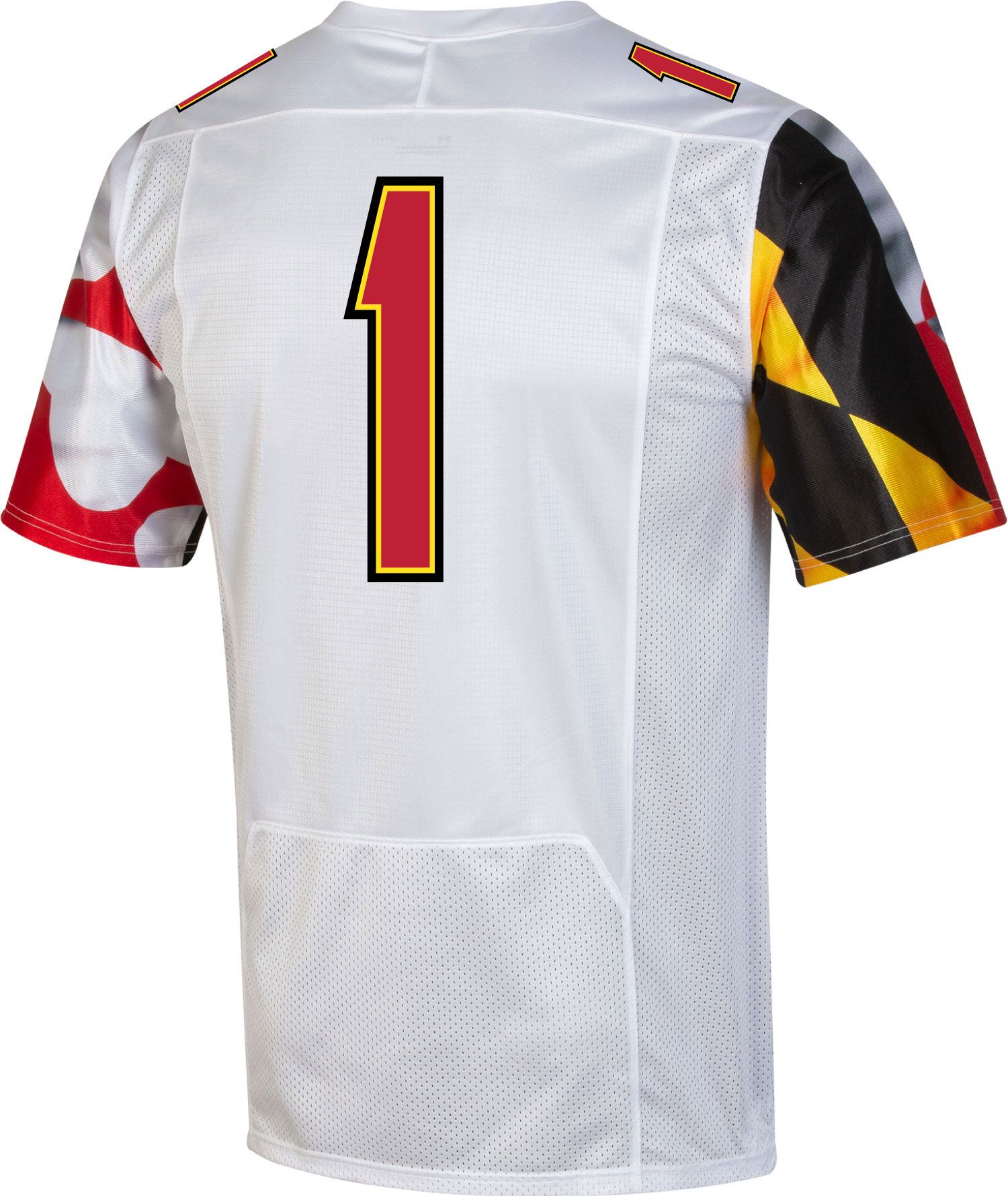 Under Armour Men's Maryland Terrapins White Replica Football Jersey product image