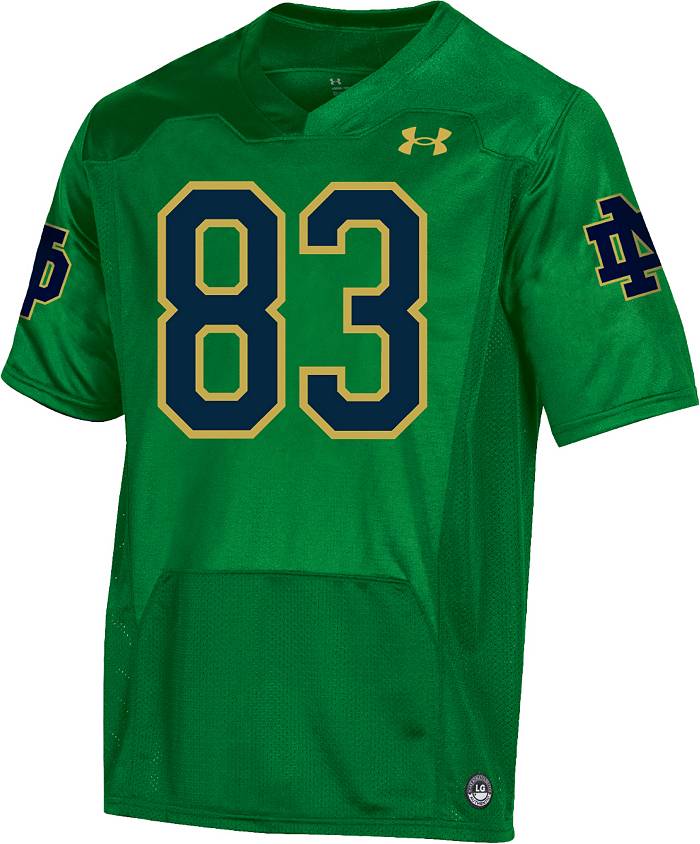 Under Armour Chase Claypool Notre Dame Fighting Irish Navy Replica Alumni Jersey Size: Large