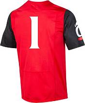 Under Armour Men's Cincinnati Bearcats #1 Red Replica Football Jersey