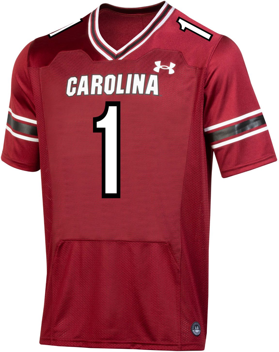 Under Armour Men's South Carolina Gamecocks Deebo Samuel #1 Garnet Replica Football Jersey