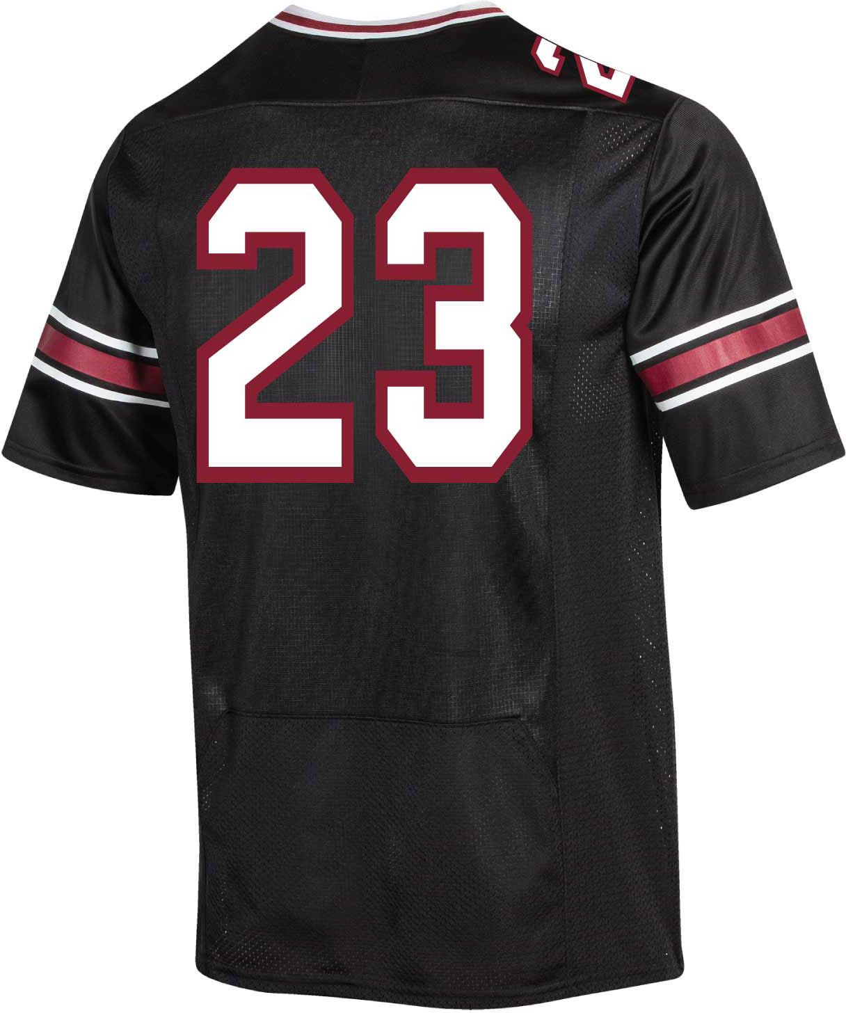 Under Armour Men's South Carolina Gamecocks Black Twill Replica Football Jersey