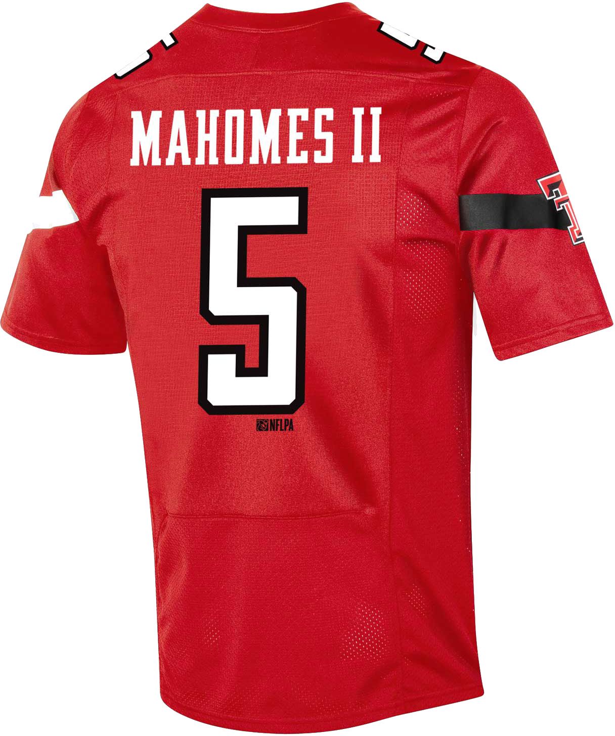 Under Armour Men's Patrick Mahomes II Texas Tech Red Raiders #5 Red Replica Football Jersey product image