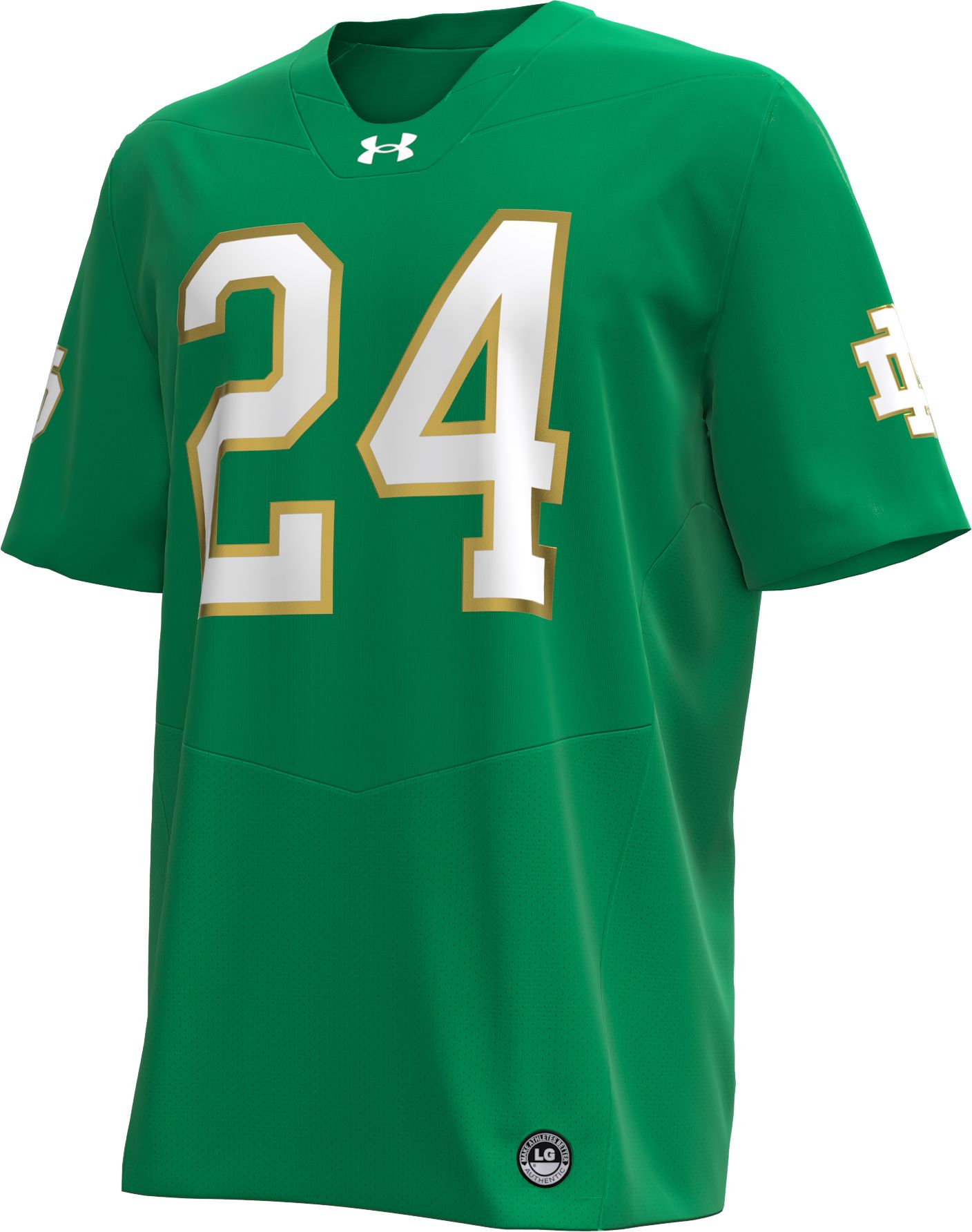 Under Armour Men's Notre Dame Fighting Irish Green Replica Football Jersey product image