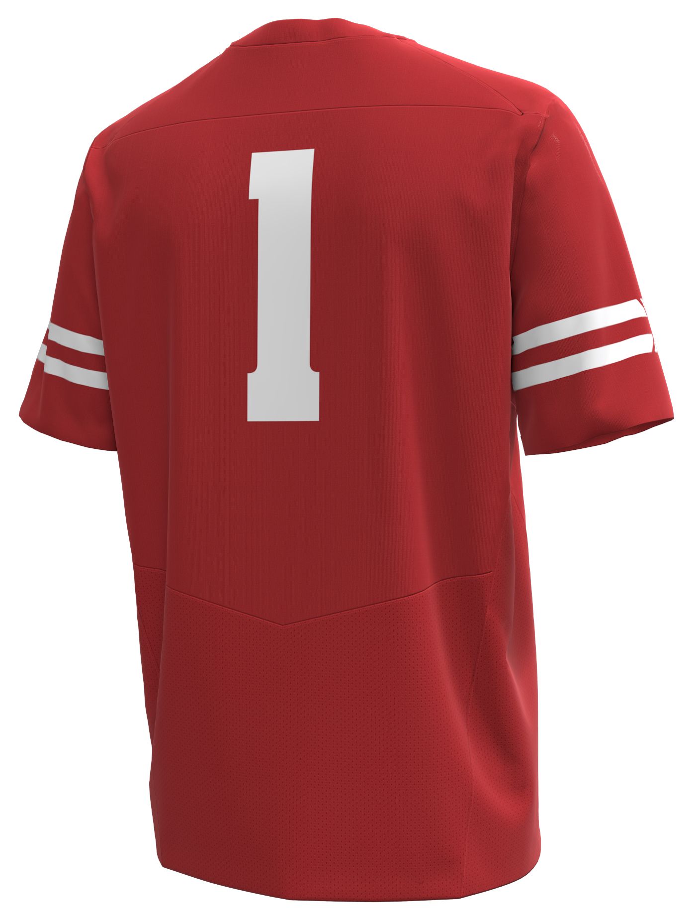 Under Armour Men's Wisconsin Badgers Red Replica Football Jersey product image
