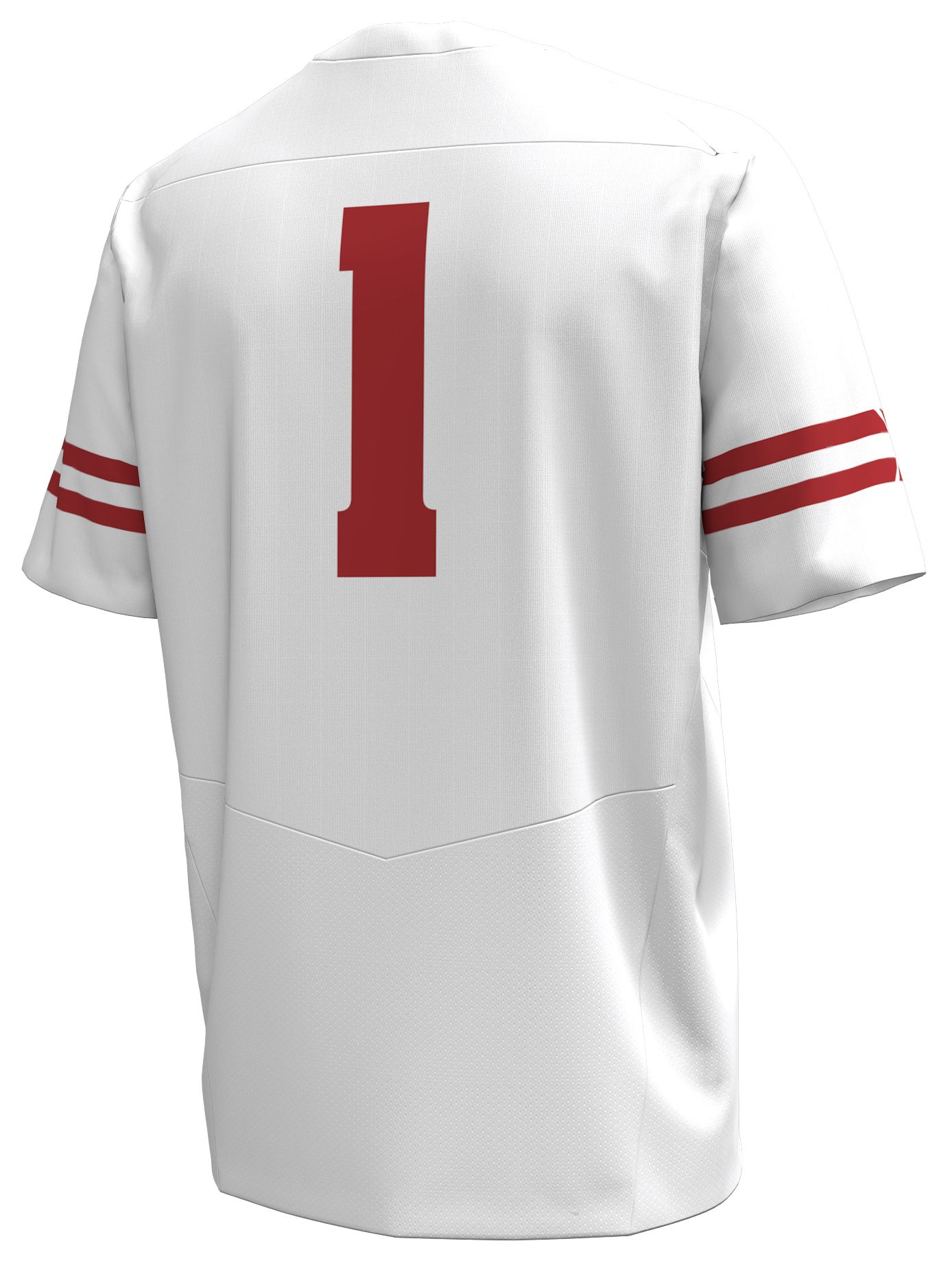 Under Armour Men's Wisconsin Badgers White Replica Football Jersey product image