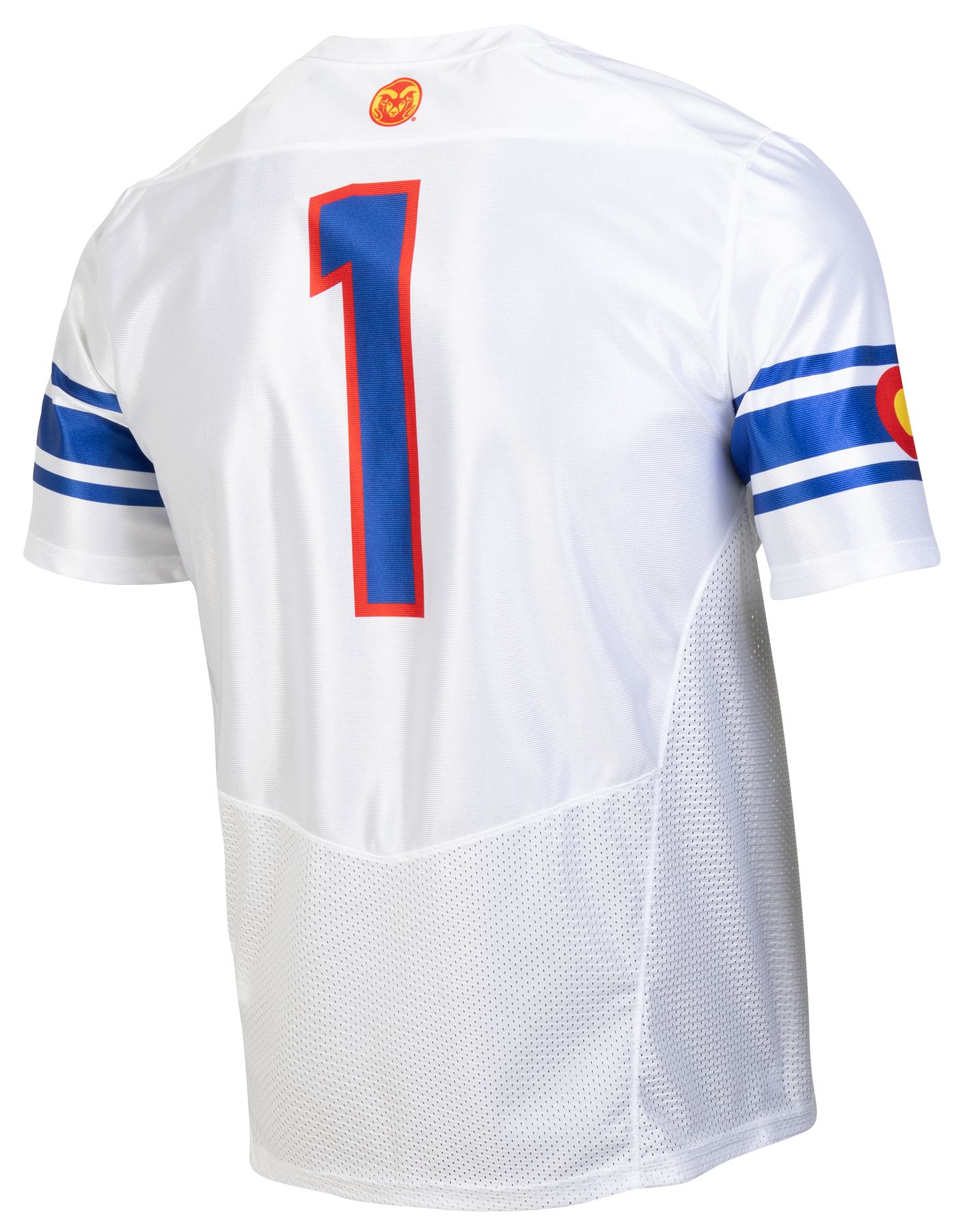 Under Armour Men's Colorado State Rams White Armour Fuse Replica Football Jersey product image