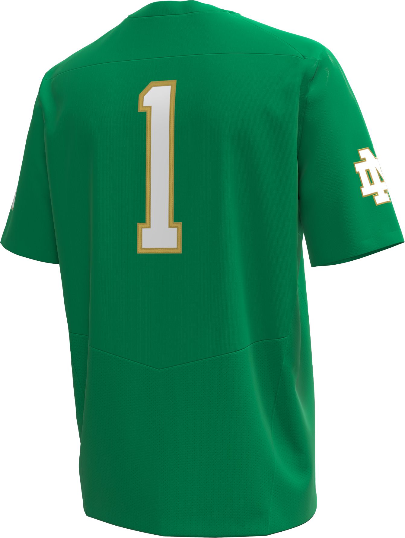 Under Armour Men's Notre Dame Fighting Irish Green Twill Replica Football Jersey product image