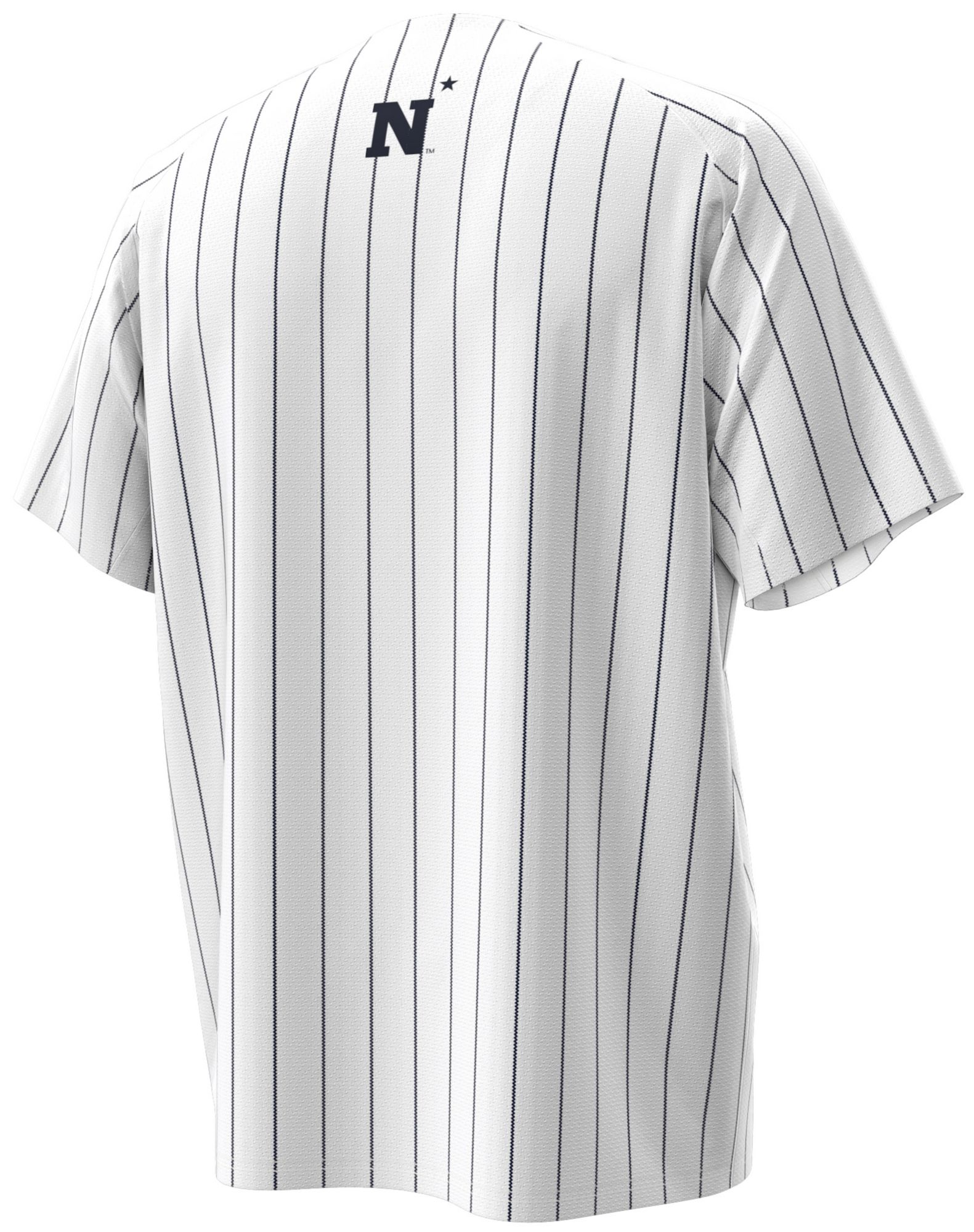 Under Armour Men's Navy Midshipmen White Pinstripe Replica Baseball Jersey product image