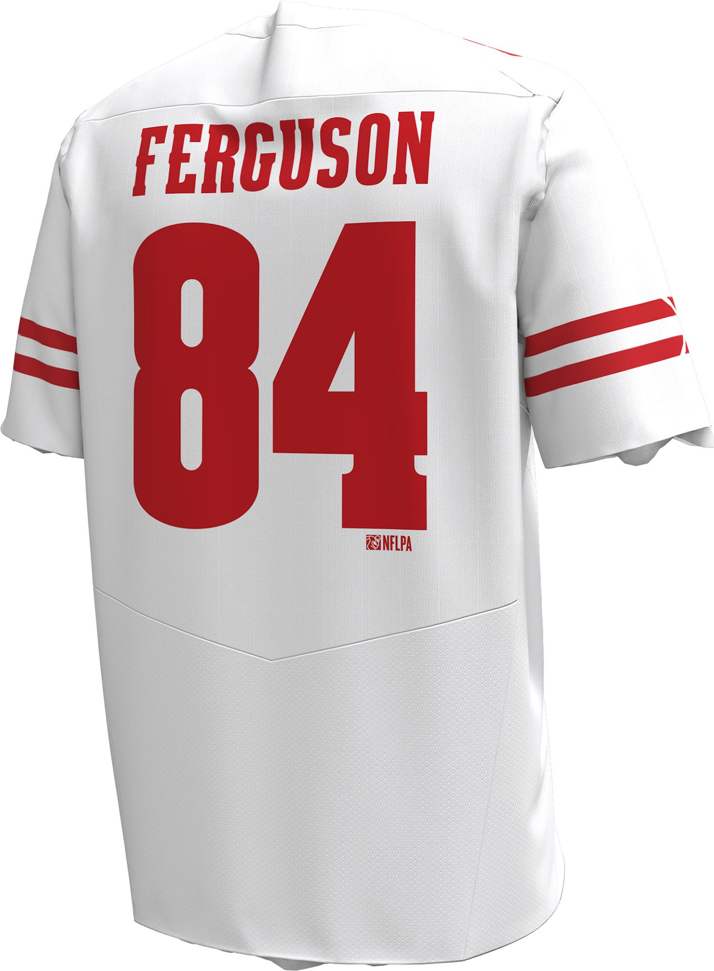 Under Armour Men's Wisconsin Badgers Jake Ferguson #84 White Replica Jersey product image