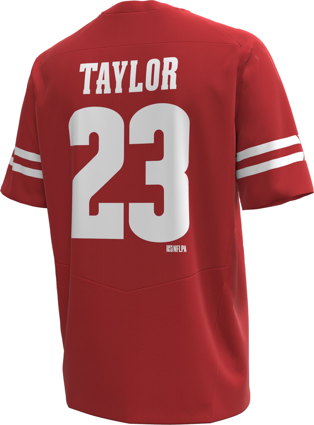 Under Armour Men's Wisconsin Badgers Jonathan Taylor #23 Red Replica Football Jersey product image