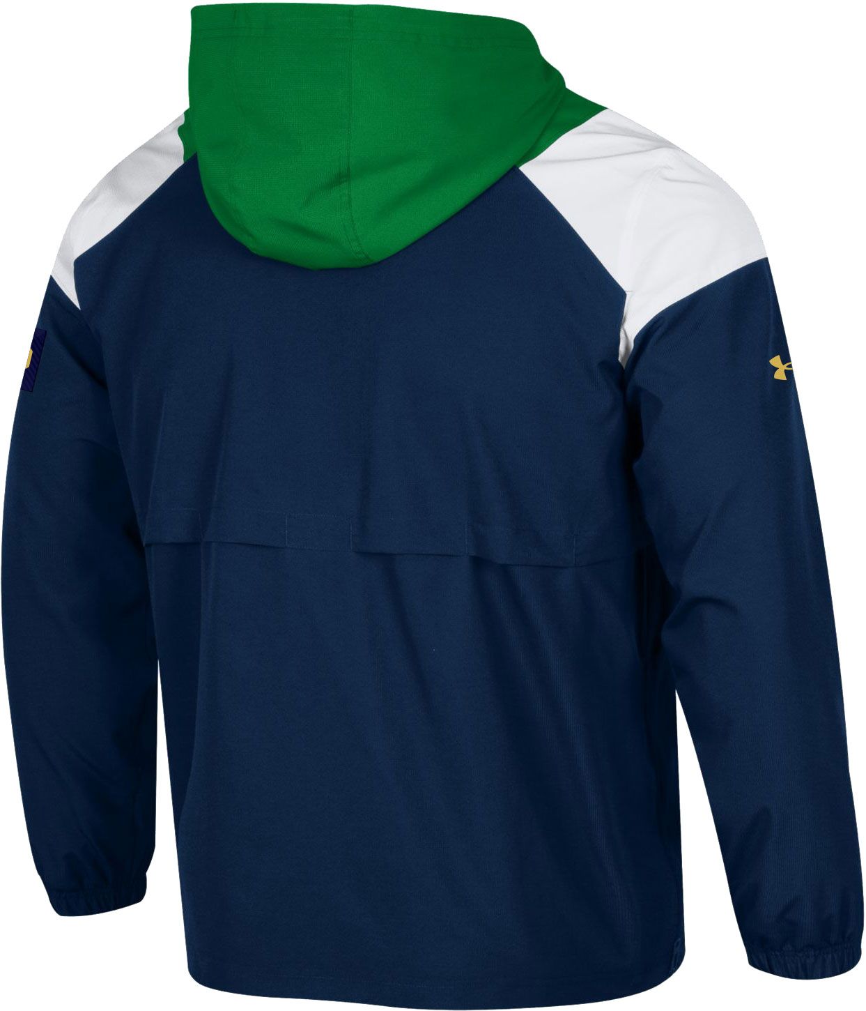 Under Armour Men's Notre Dame Fighting Irish Navy Legacy Half-Zip Pullover Jacket product image