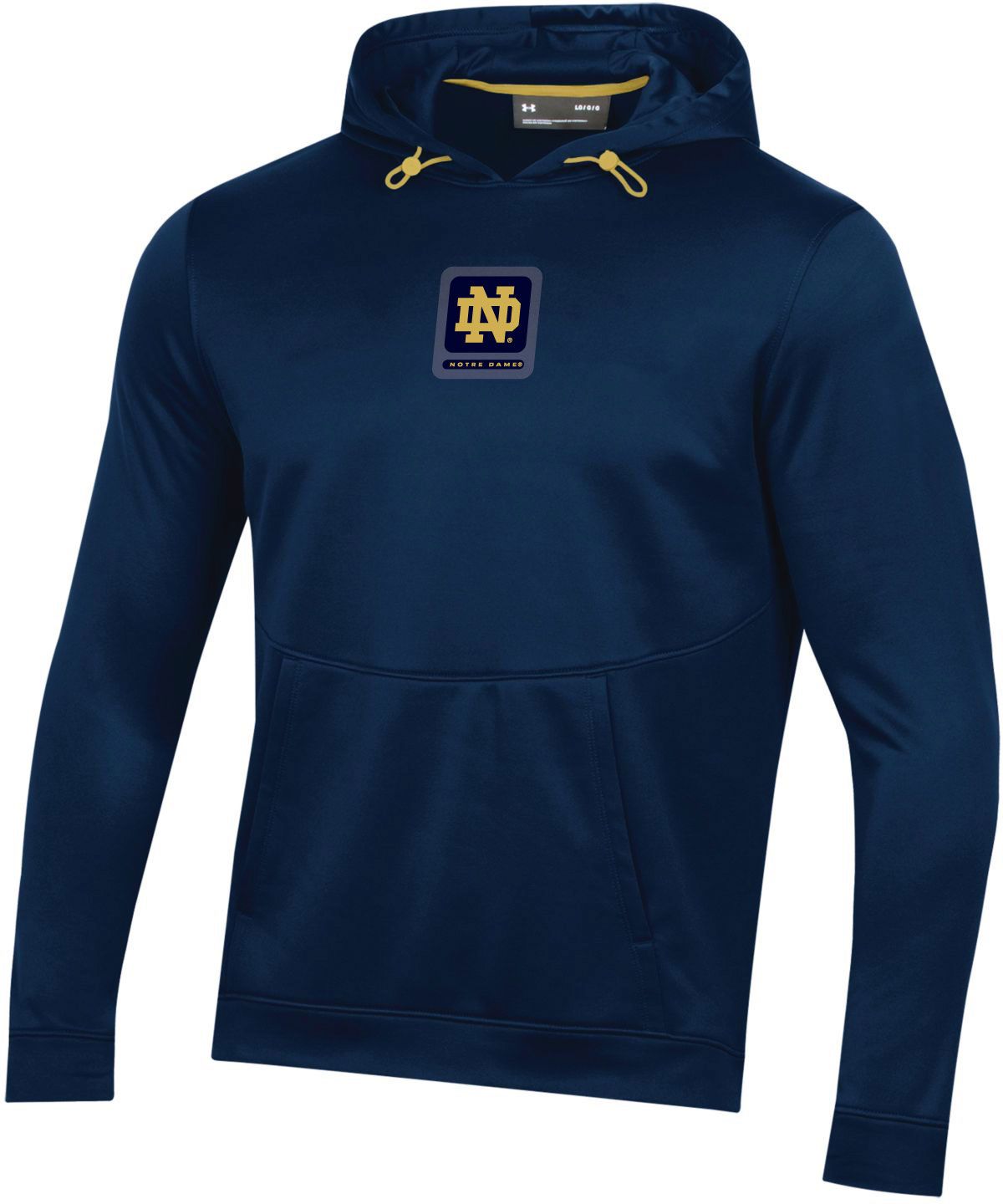 Under Armour Men's Notre Dame Fighting Irish Navy Armour Fleece Pullover Hoodie