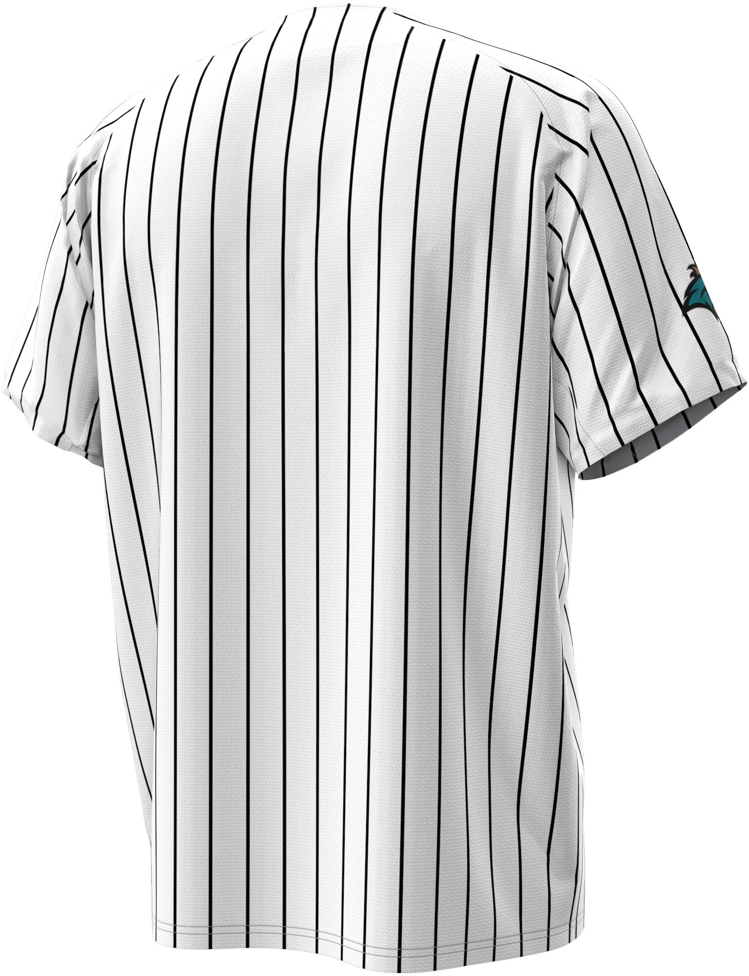 Under Armour Men's Coastal Carolina Chanticleers White Pinstripe Replica Baseball Jersey product image