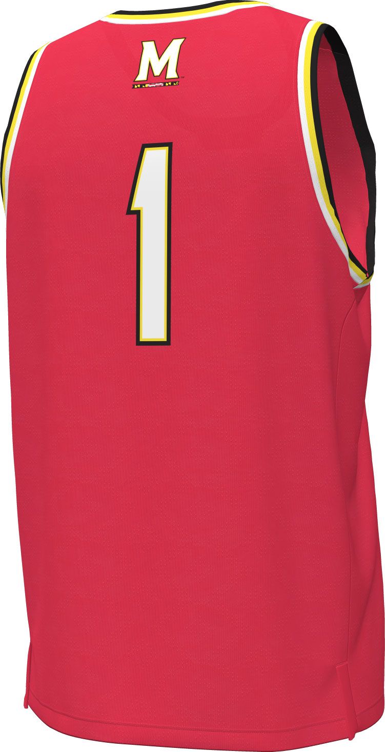 Under Armour Men's Maryland Terrapins #1 Red Replica Basketball Jersey product image