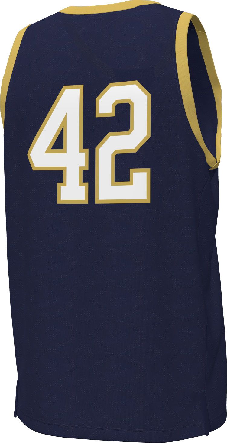 Under Armour Men's Notre Dame Fighting Irish #42 Navy Replica Basketball Jersey