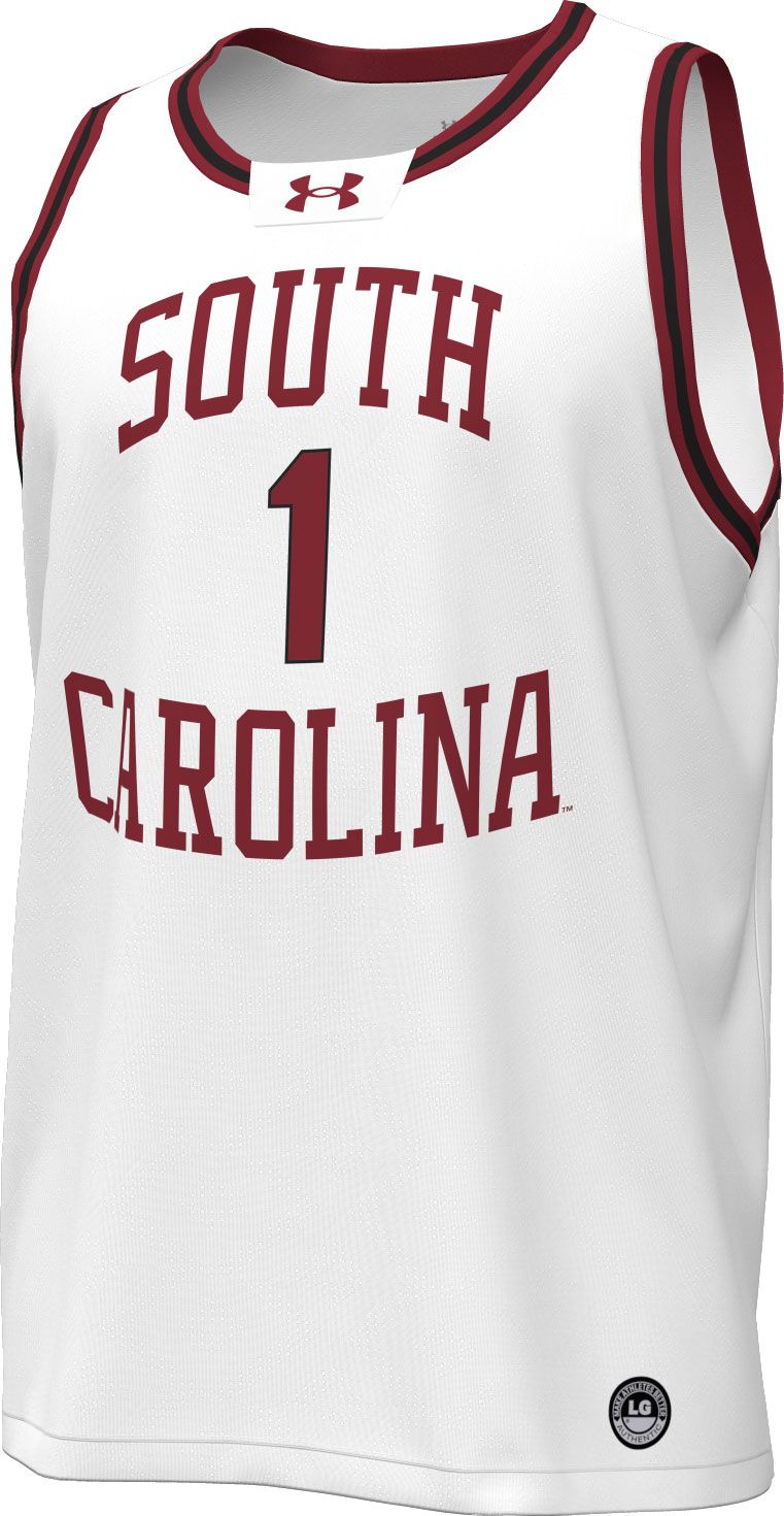 Under Armour Men's South Carolina Gamecocks #1 Replica Basketball Jersey