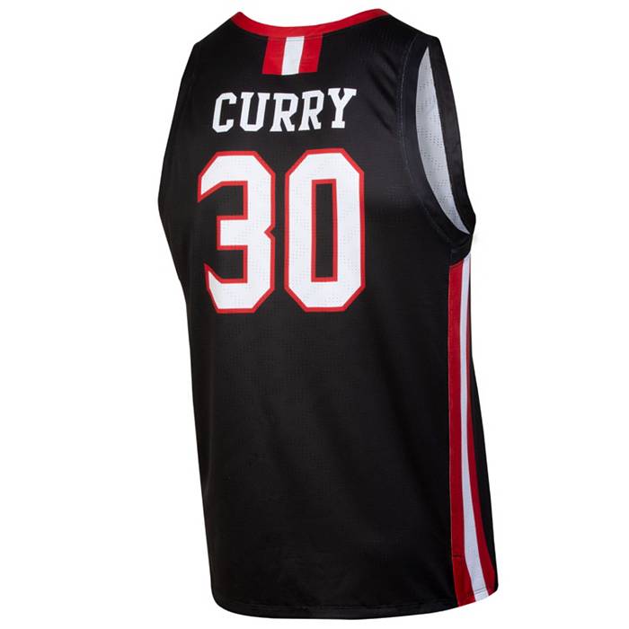 Stephen Curry Davidson Wildcats Under Armour Alumni Replica Basketball  Jersey - Red
