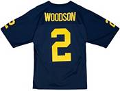 Mitchell & Ness Men's Michigan Wolverines Charles Woodson #2 1997 Blue Replica Jersey product image