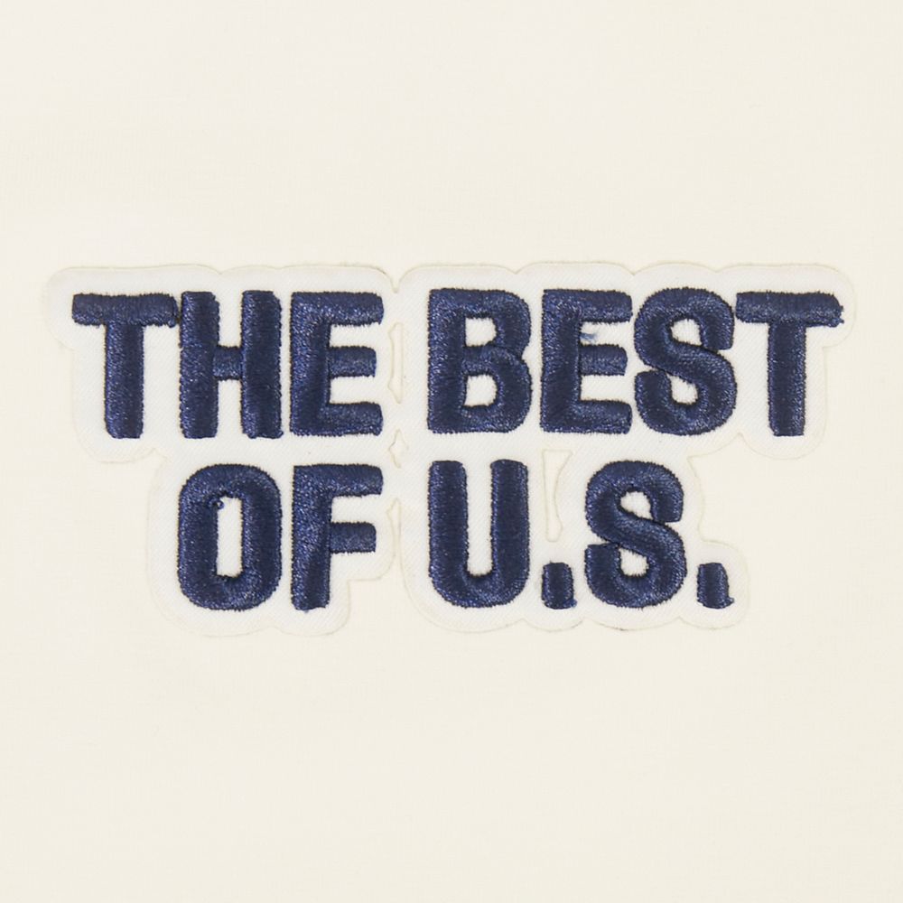 Pro Standard Adult USMNT Off White Chenille Tape T-Shirt product image