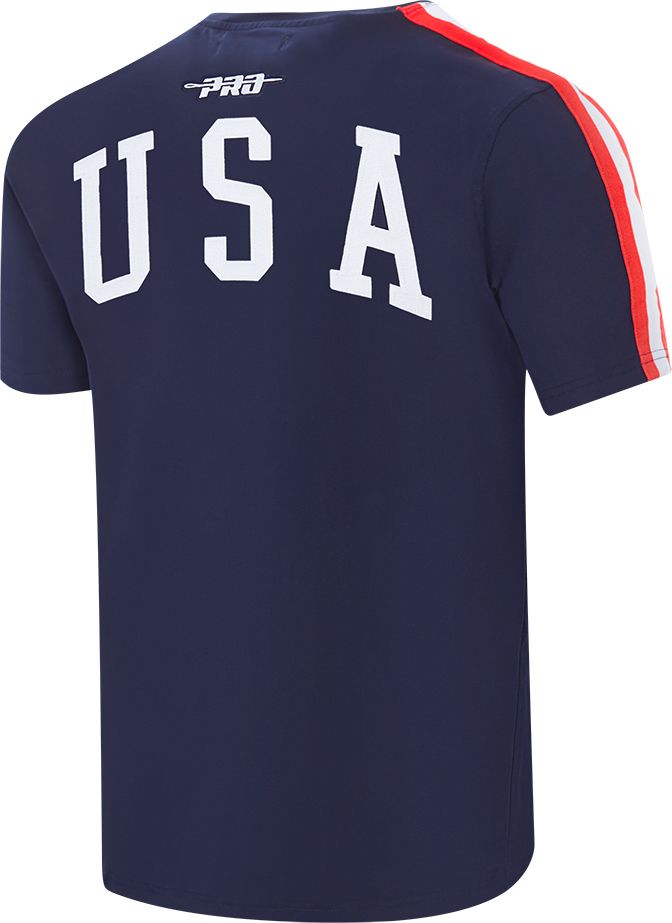Pro Standard Adult USMNT Navy Chenille Tape T-Shirt product image