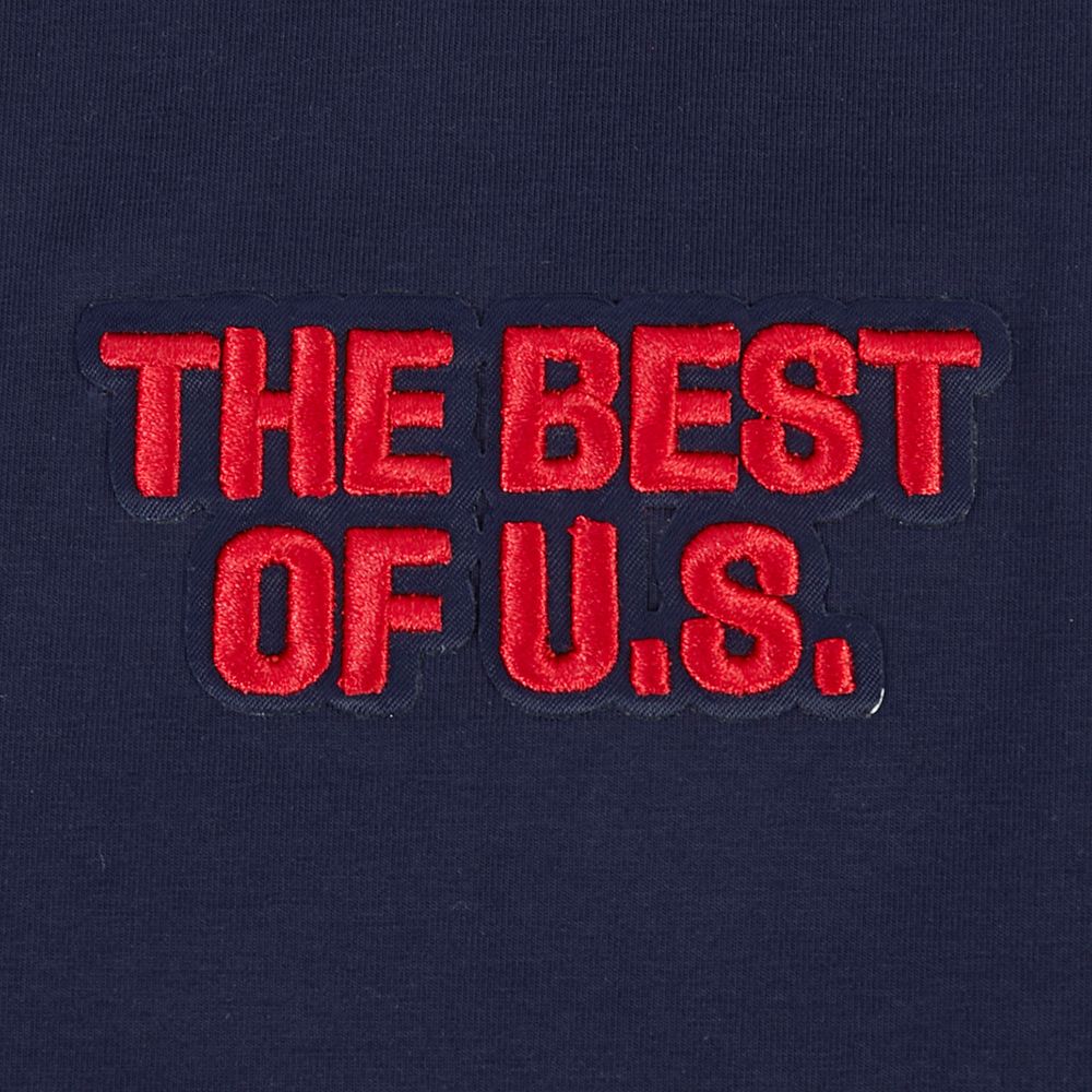 Pro Standard Adult USMNT Navy Chenille Tape T-Shirt product image