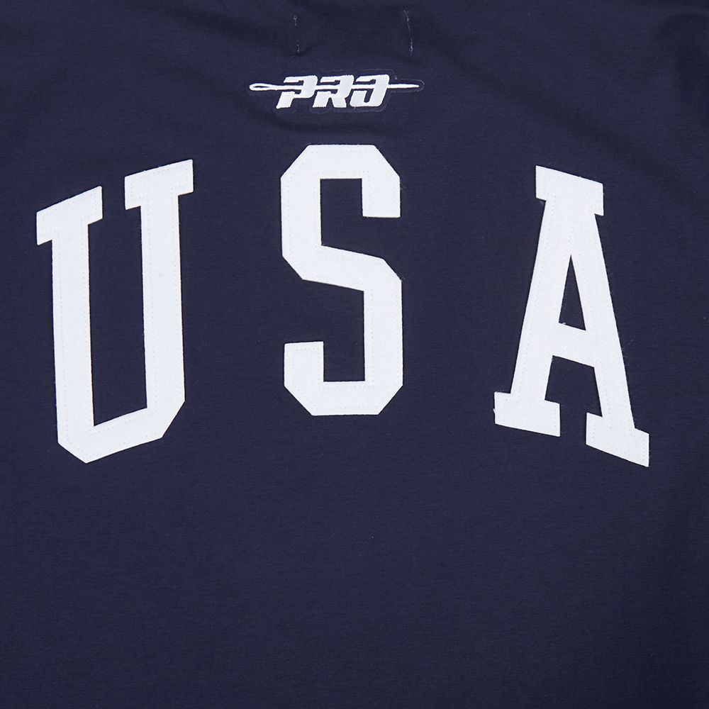 Pro Standard Adult USMNT Navy Chenille Tape T-Shirt product image