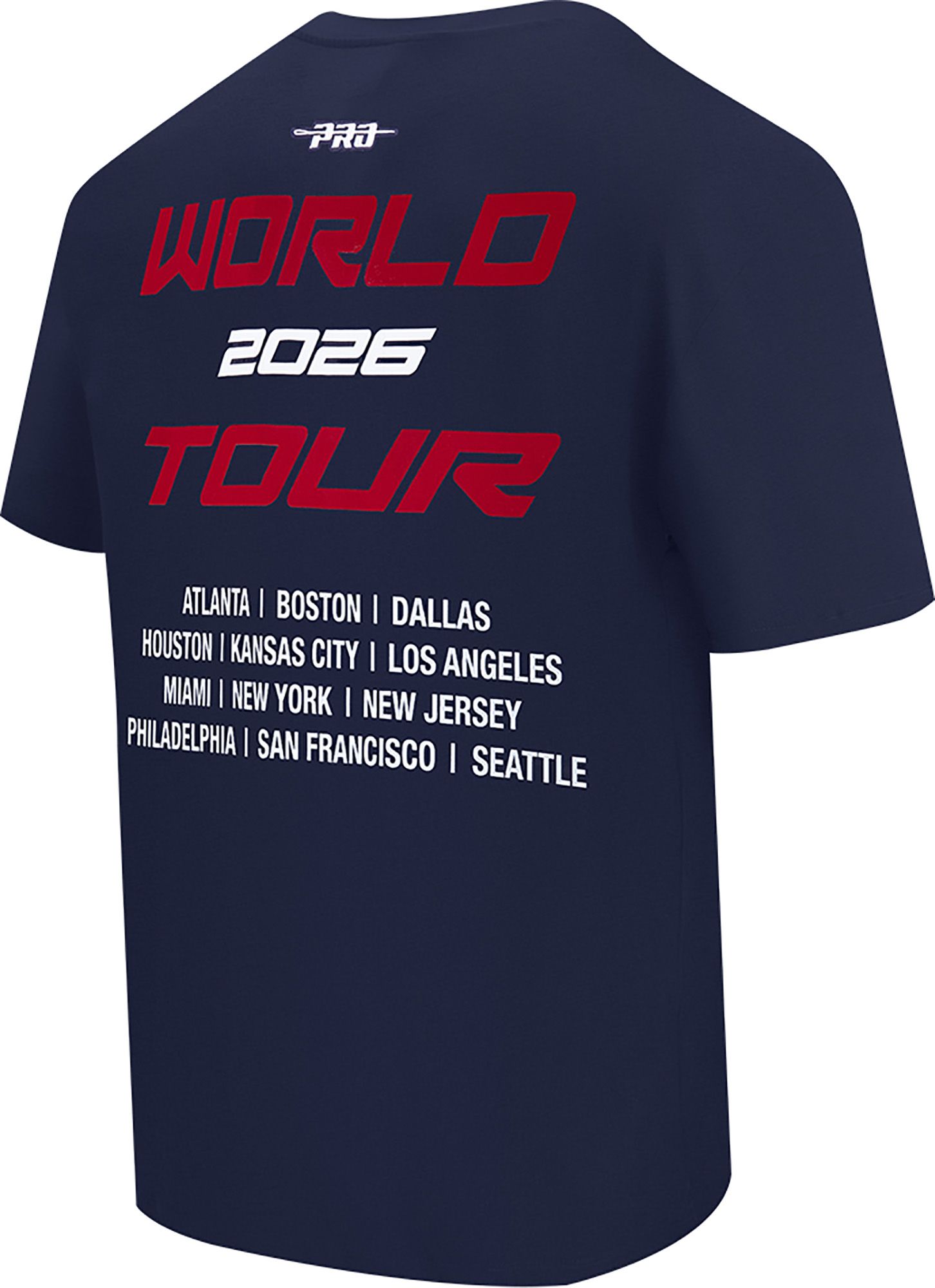 Pro Standard Adult USMNT Navy City Tour 2026 T-Shirt product image