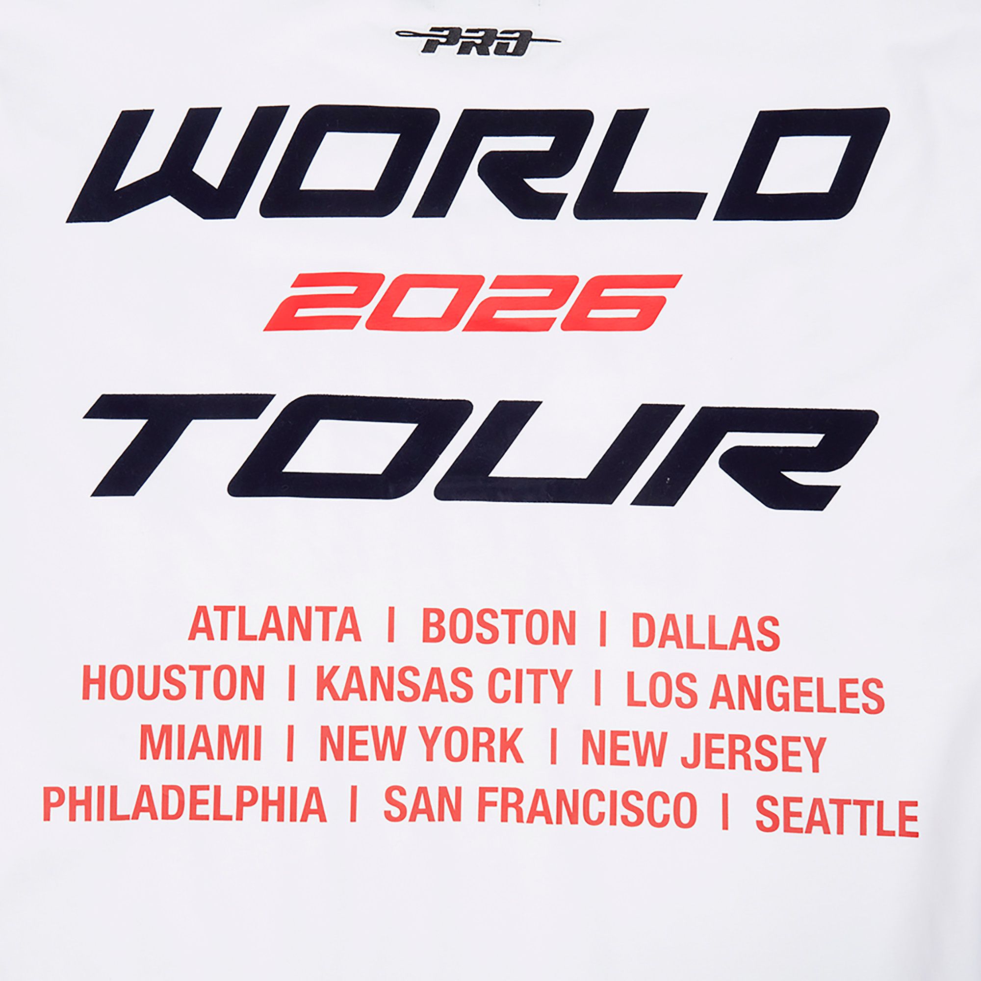 Pro Standard Adult USMNT White City Tour T-Shirt product image