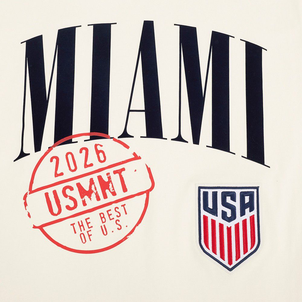 Pro Standard Adult USMNT 2026 Miami Stamped Host City T-Shirt product image