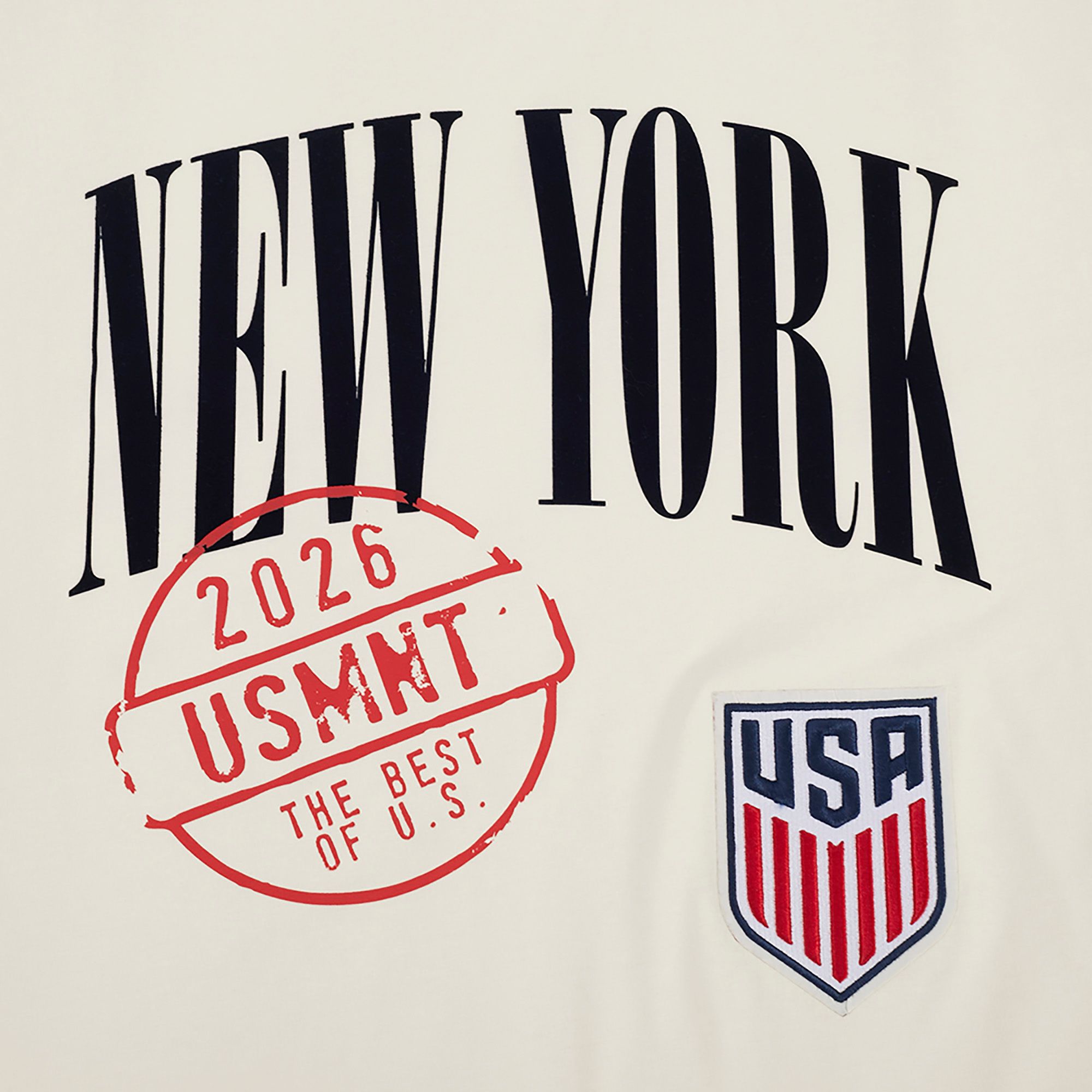 Pro Standard Adult USMNT 2026 New York City Stamped Host City T-Shirt product image